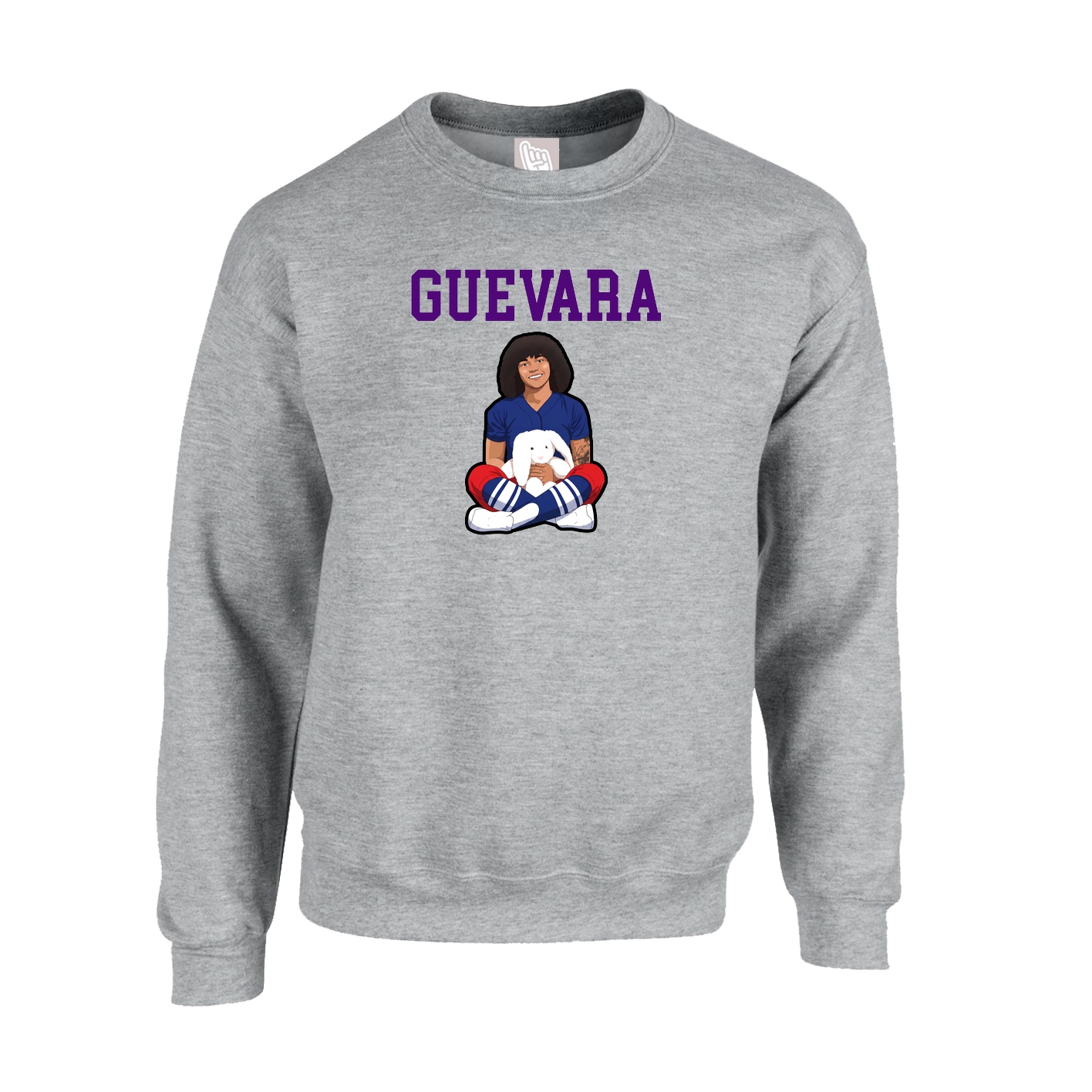 Fleece Crew — Shirsey in Grey