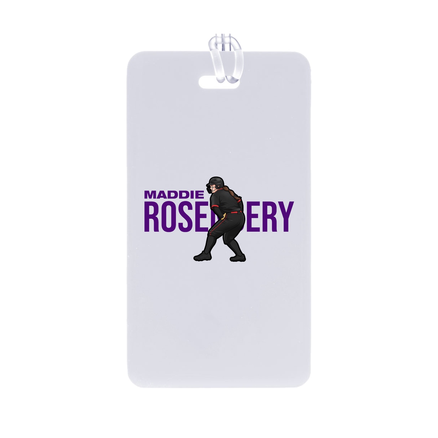 Bag Tag — Player Name in Classic