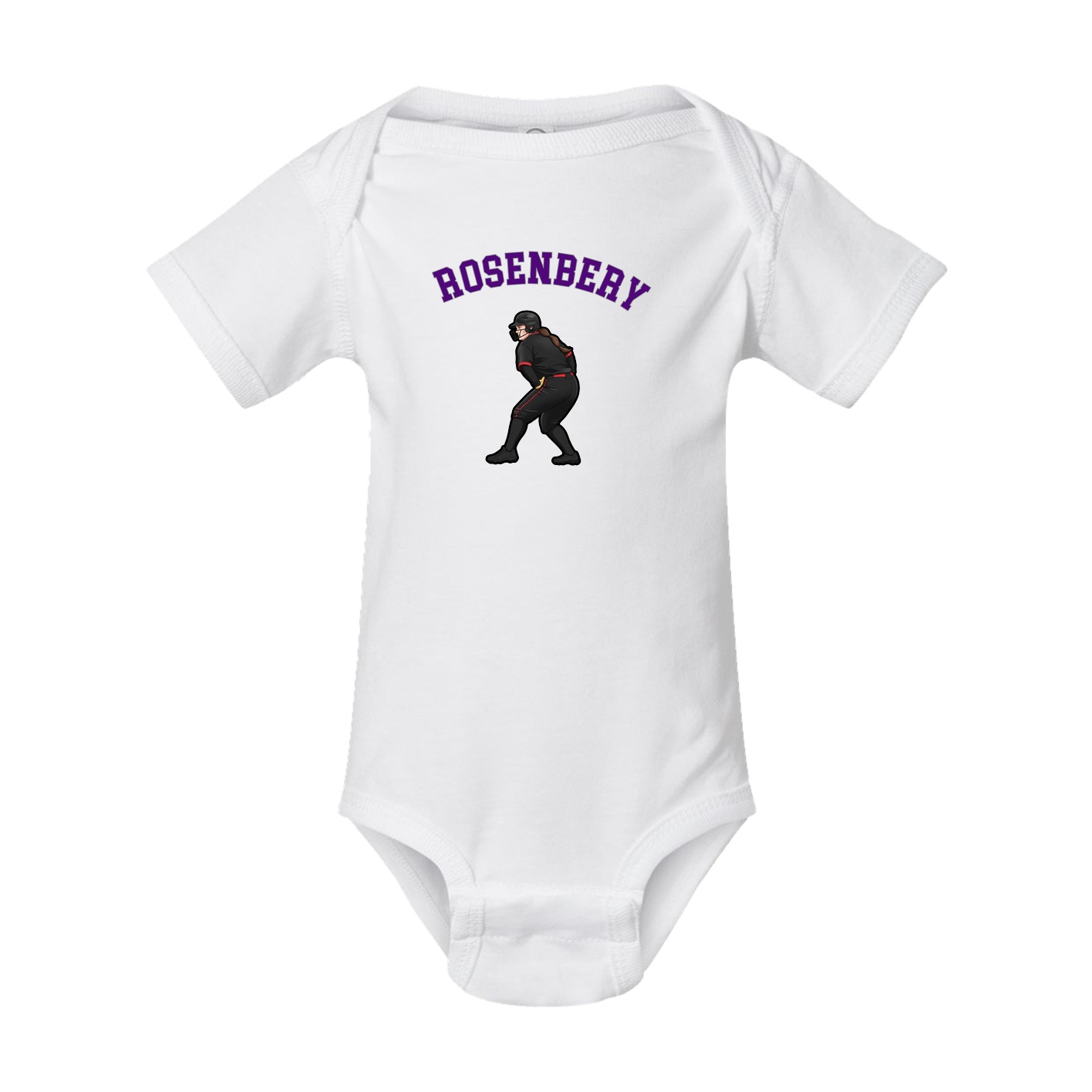 Baby Onesie — Shirsey Arch in White