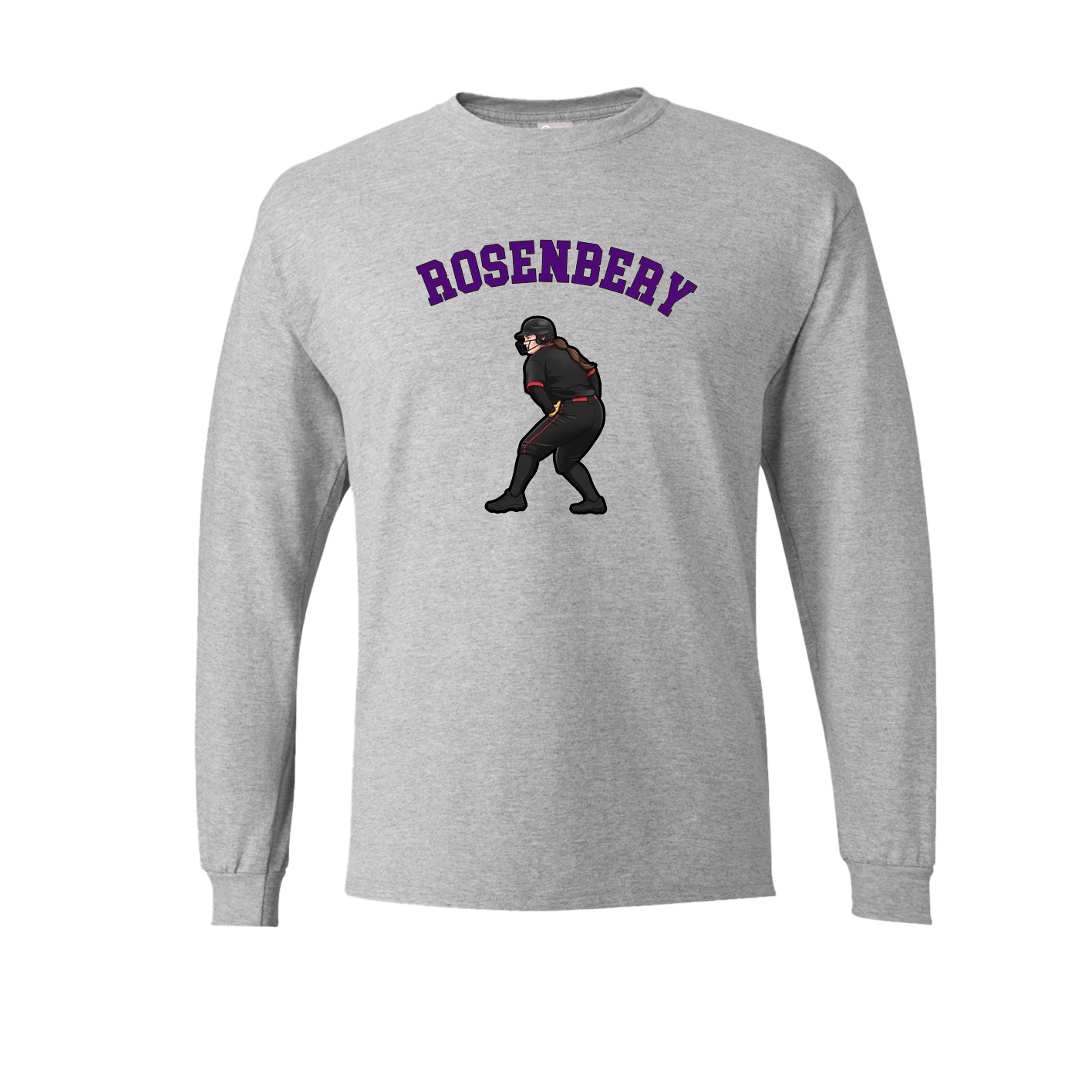 Long Sleeve Tee — Shirsey Arch in Grey