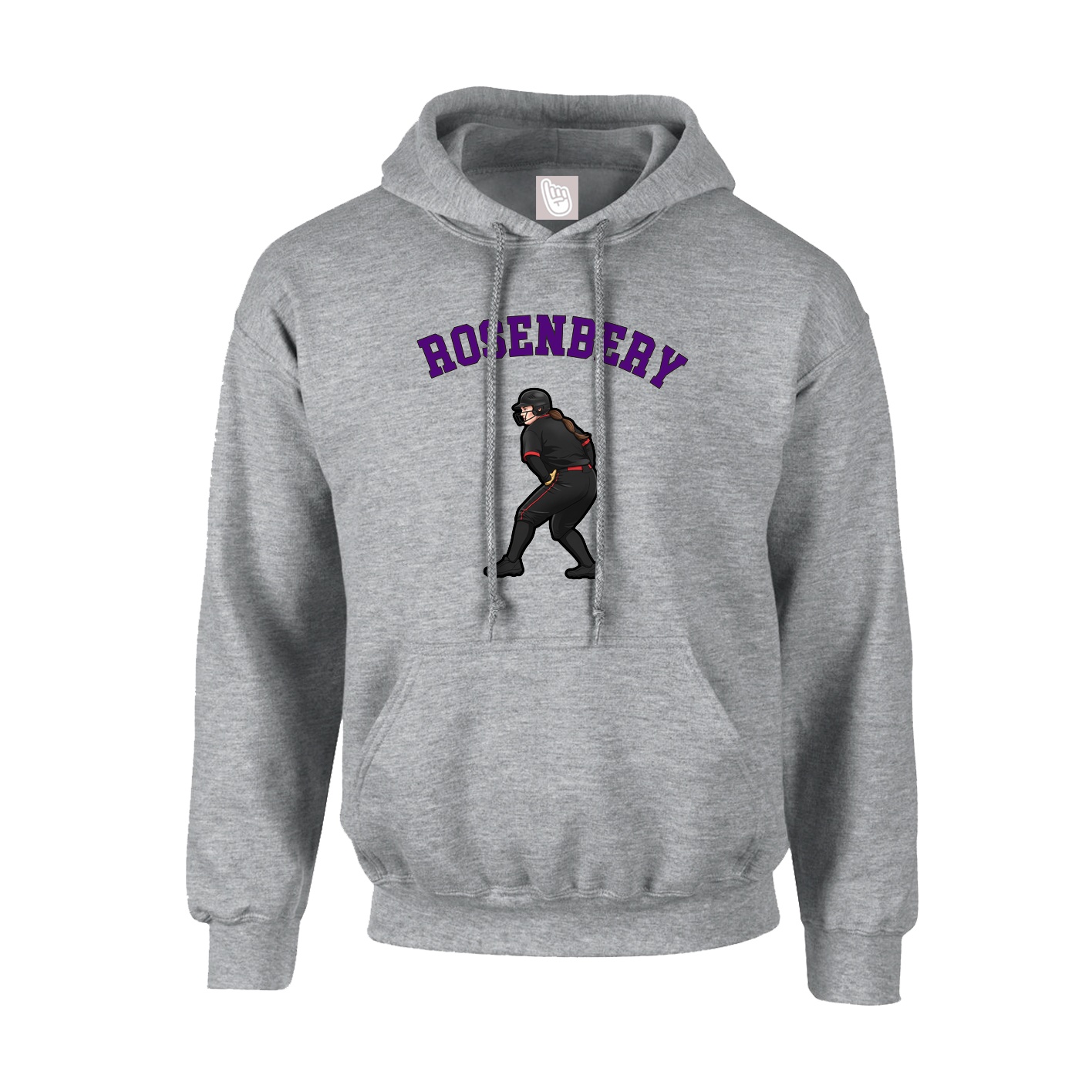 Hoodie — Shirsey Arch in Grey
