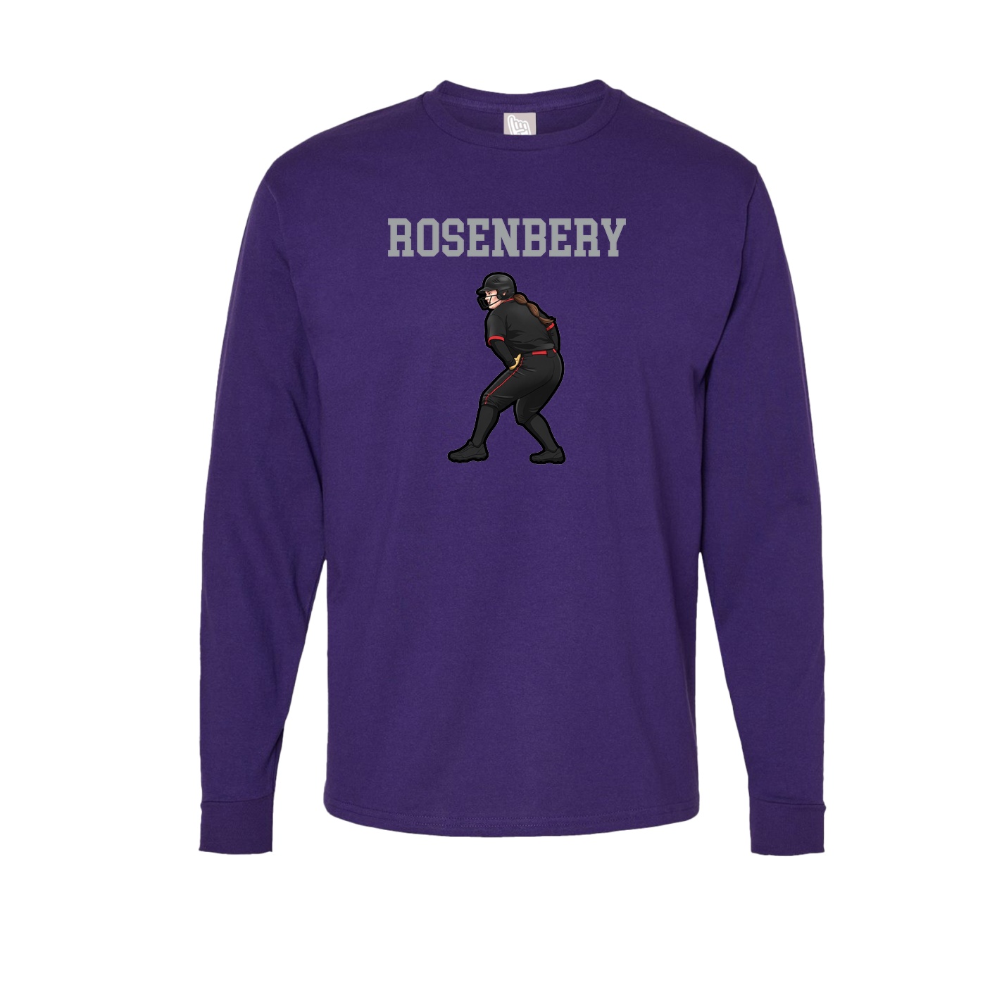 Long Sleeve Tee — Shirsey in Purple