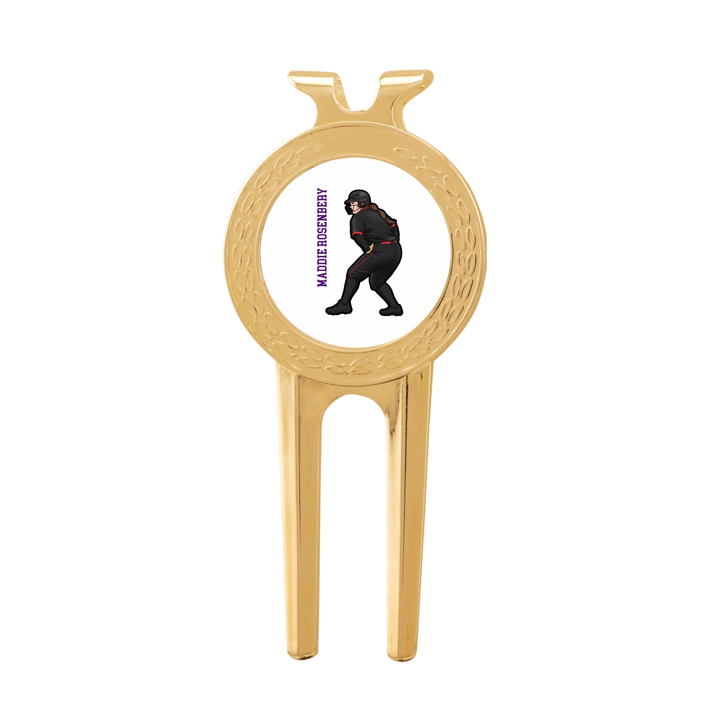 Divot Tool with Ball Marker — Name Vertical in Classic