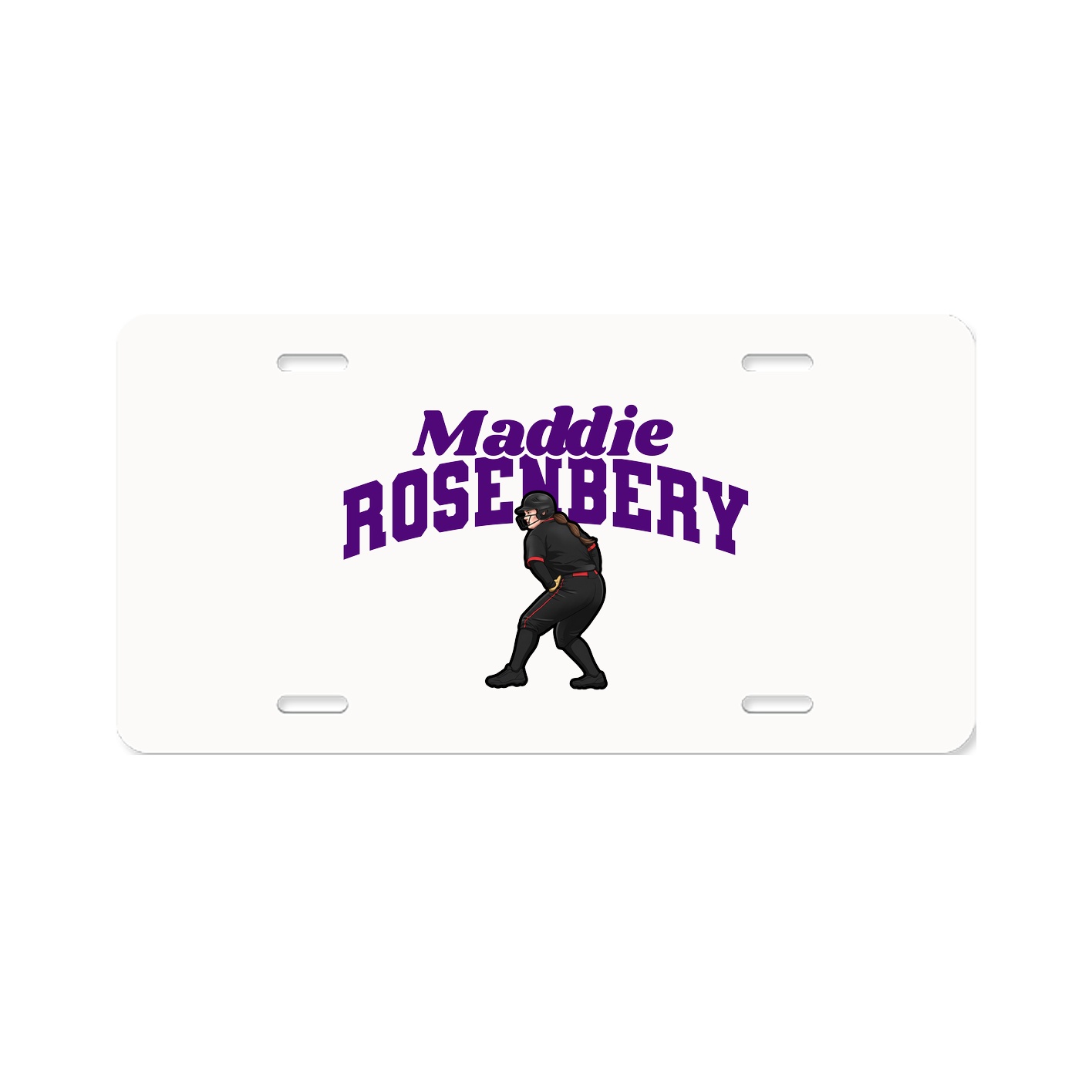 License Plate — Signature Arch in Classic