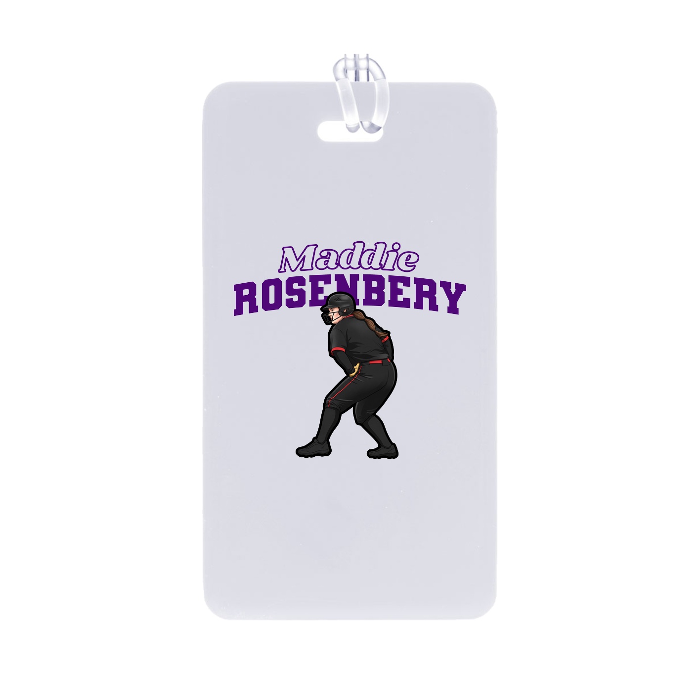 Bag Tag — Name Arch in Classic