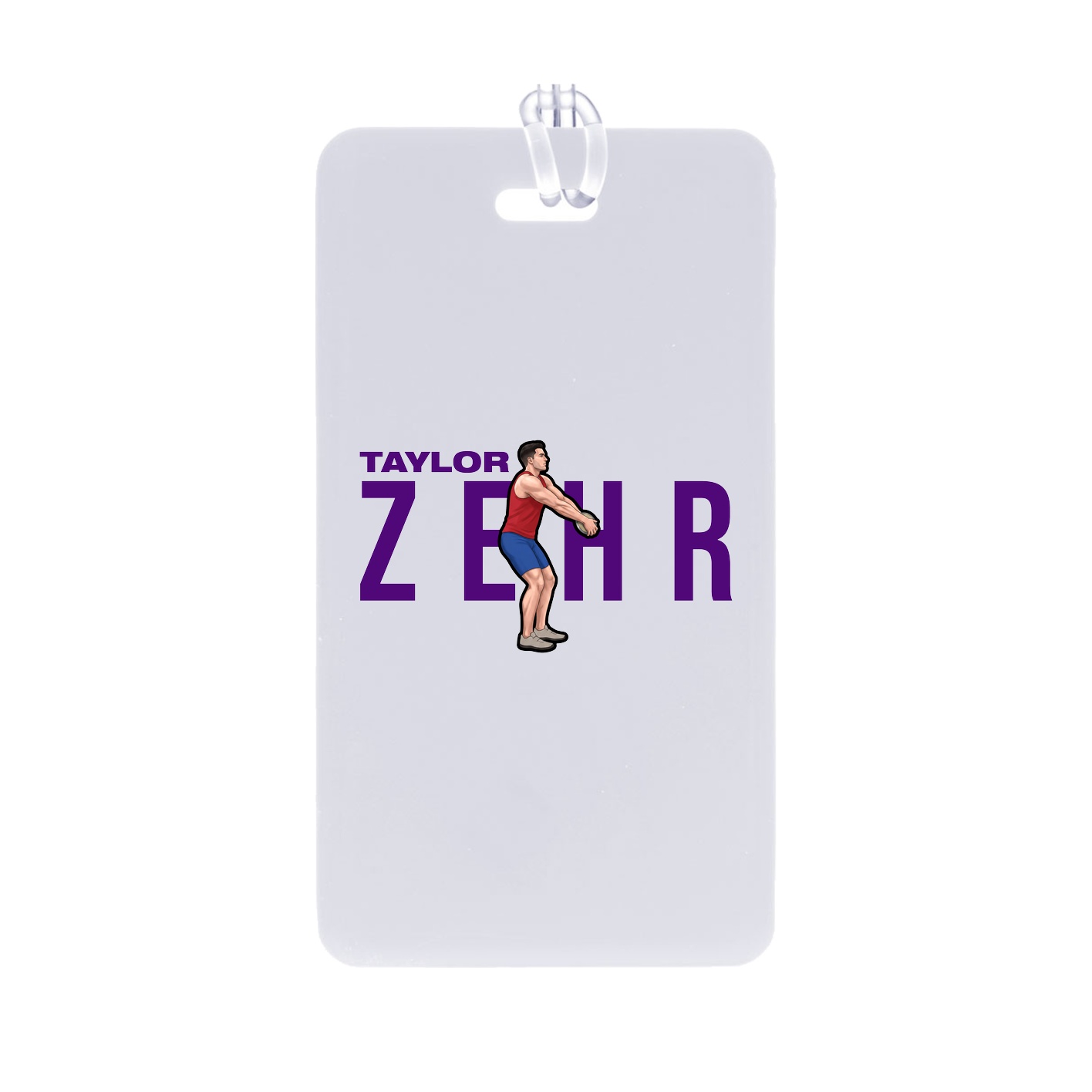 Bag Tag — Player Name in Classic