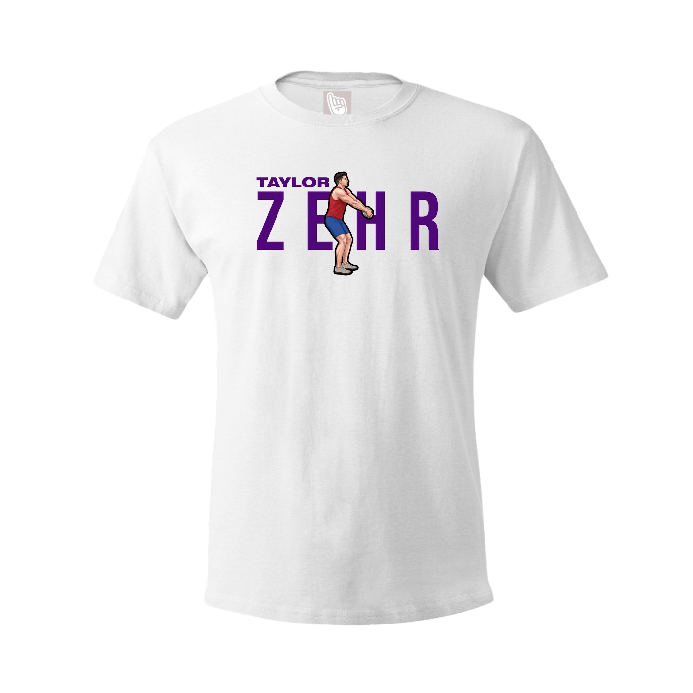 Youth Tee — Player Name in White