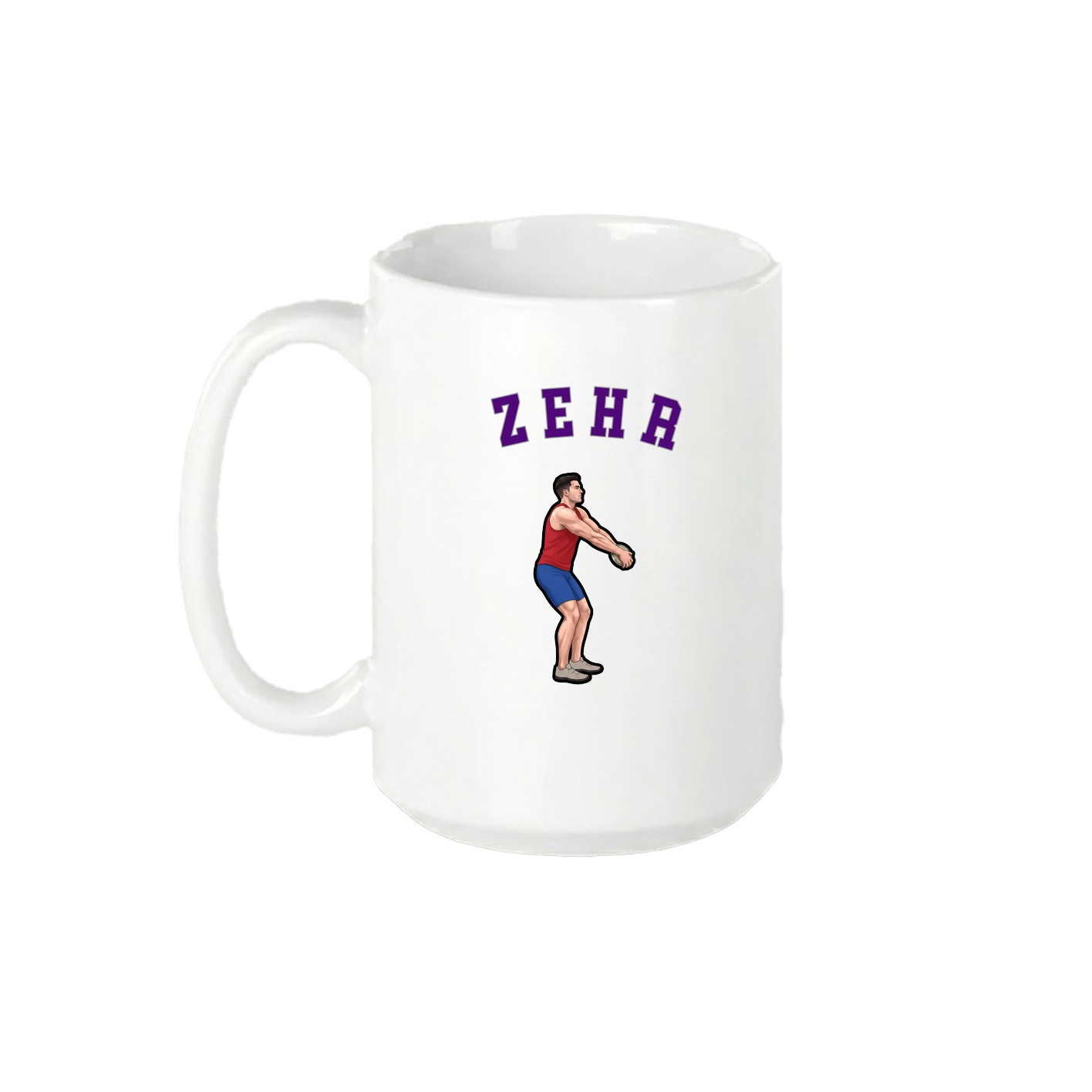 15oz Coffee Mug — Shirsey Arch in White
