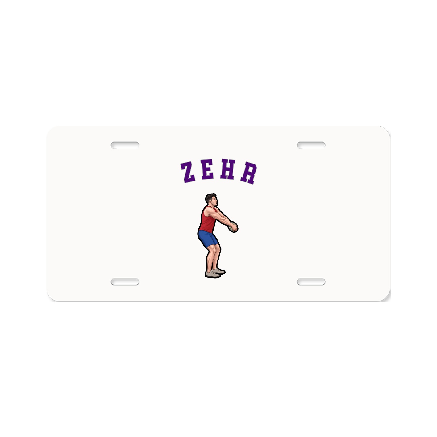 License Plate — Shirsey Arch in Classic