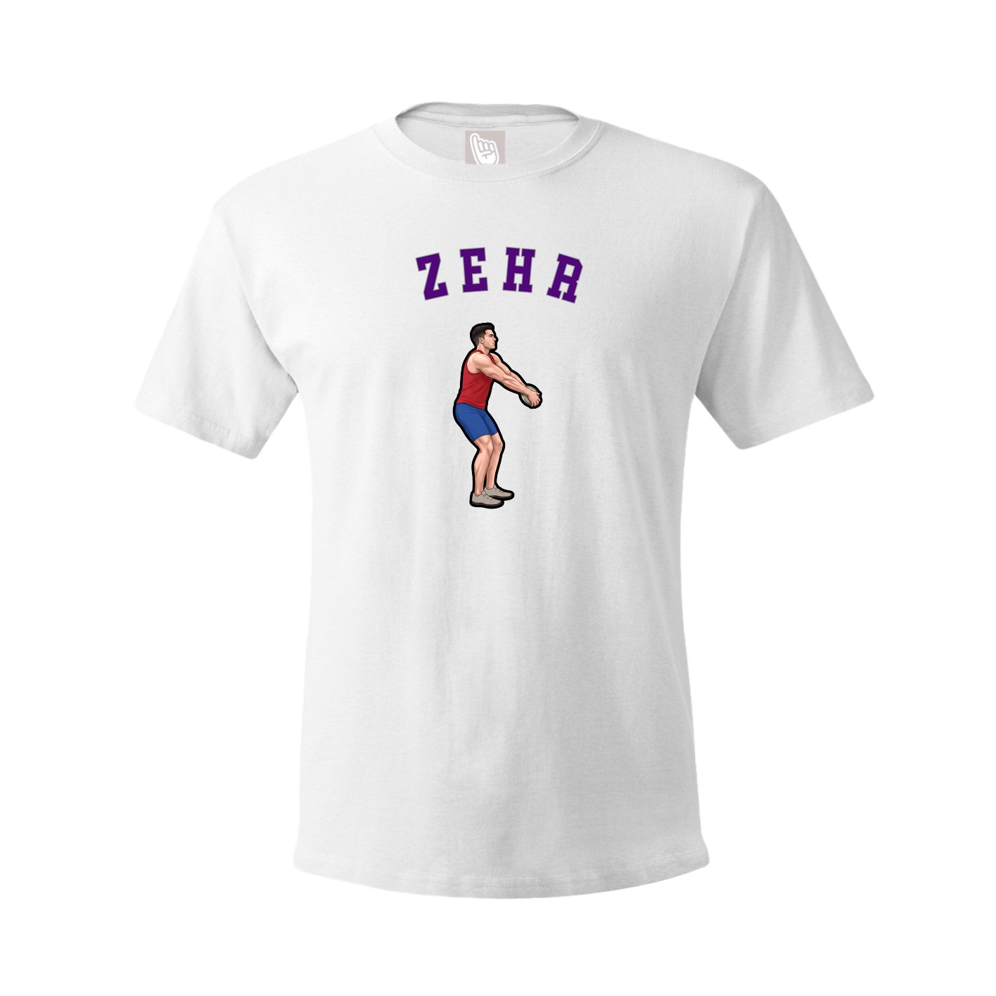 Youth Tee — Shirsey Arch in White