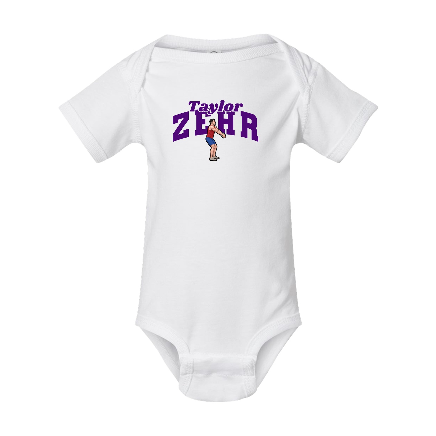 Baby Onesie — Signature Arch in White