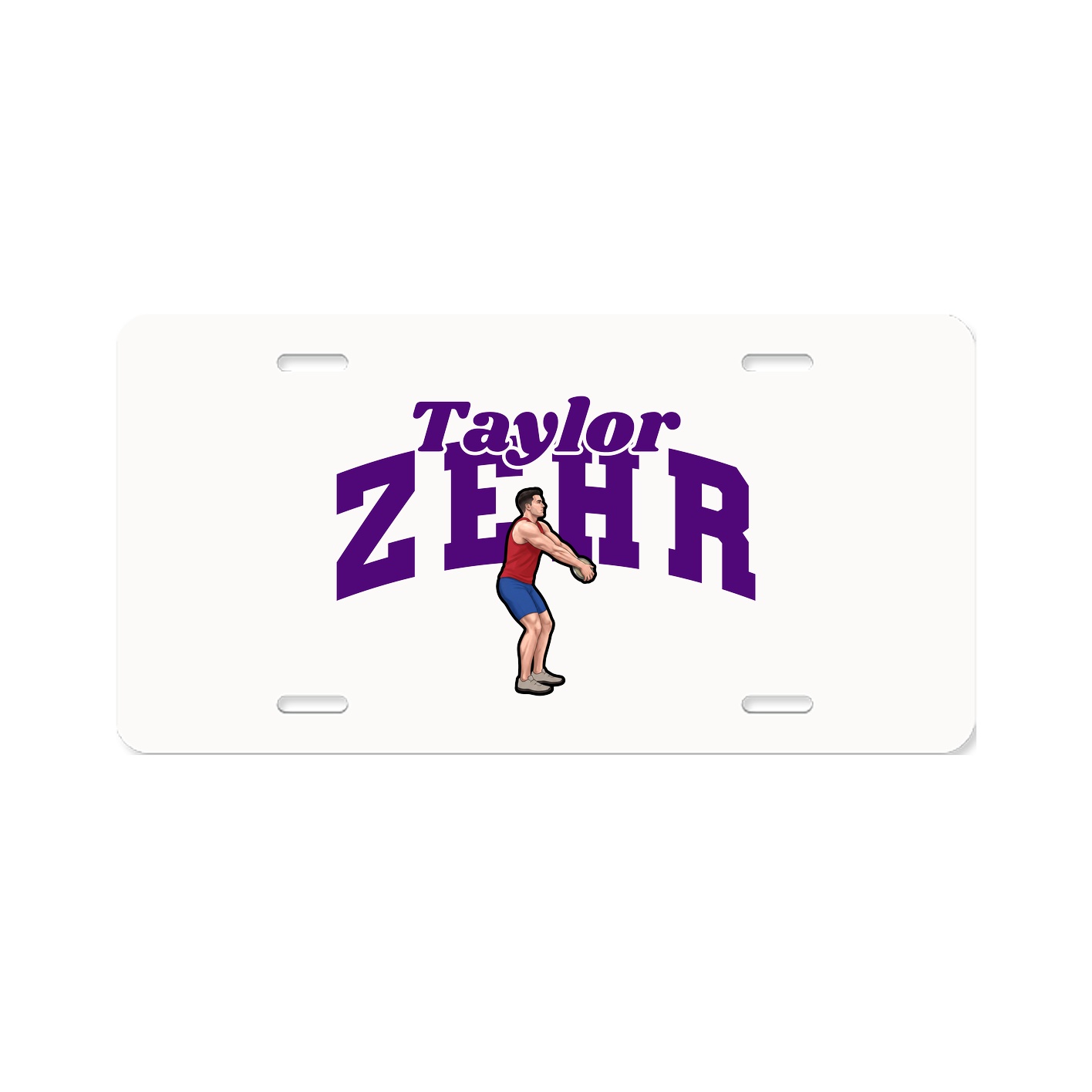License Plate — Signature Arch in Classic