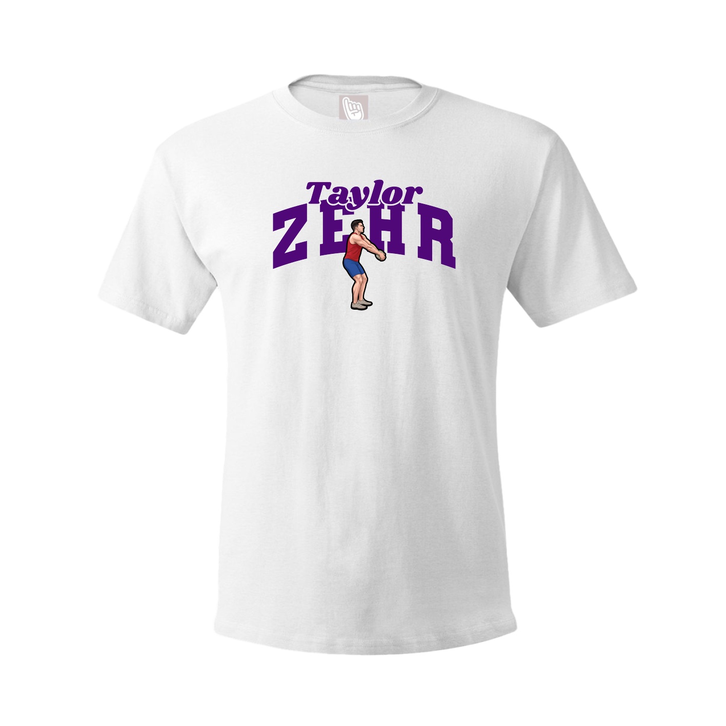 Youth Tee — Signature Arch in White