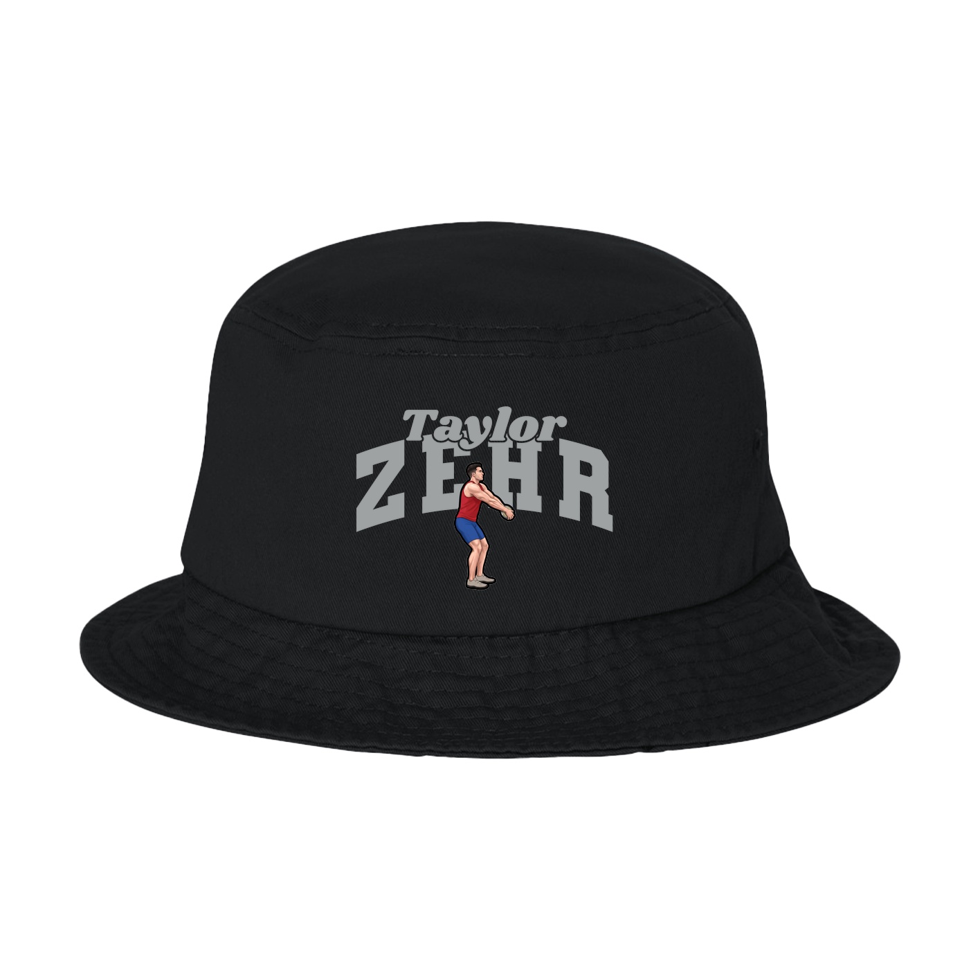 Bucket Cap — Signature Arch in Black
