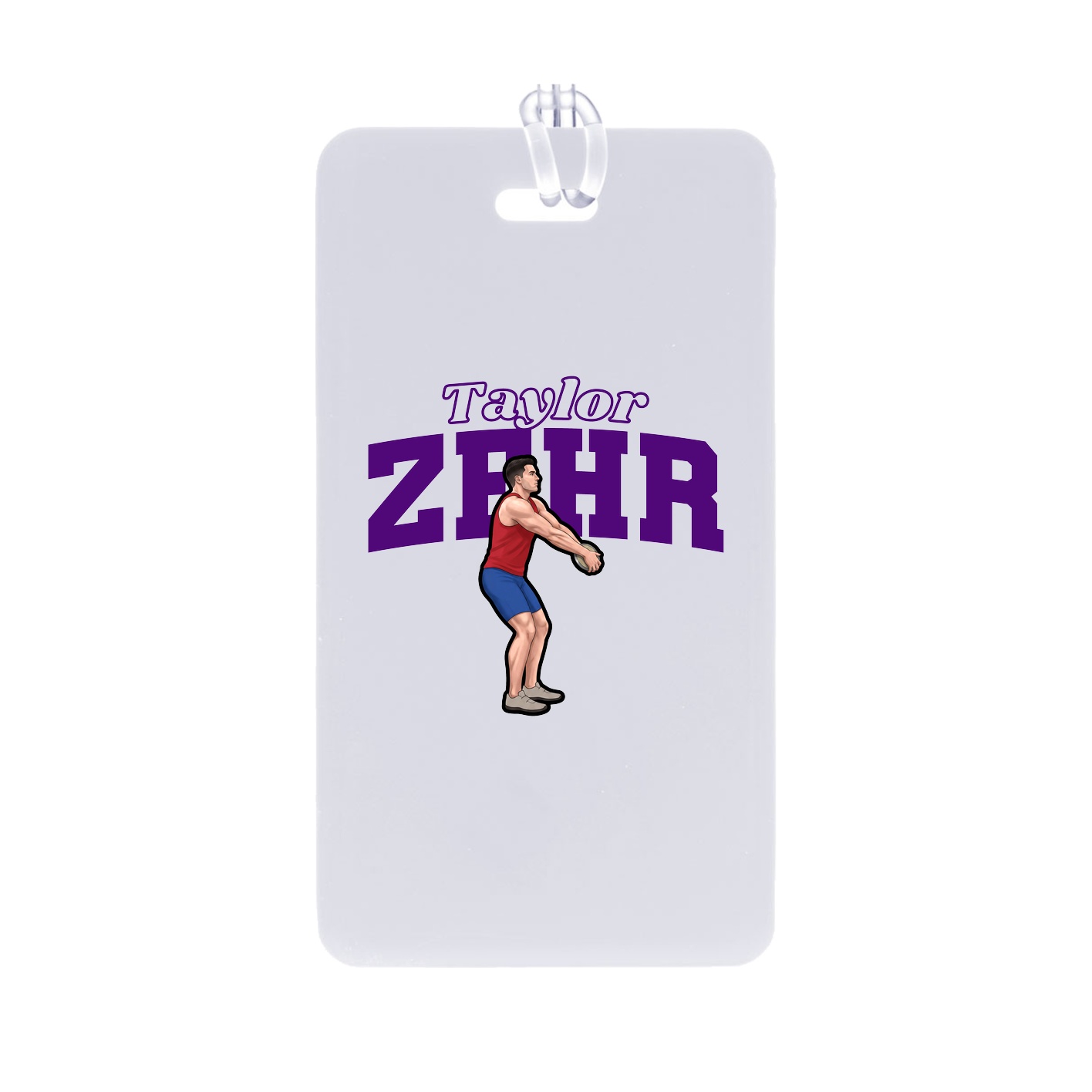 Bag Tag — Name Arch in Classic