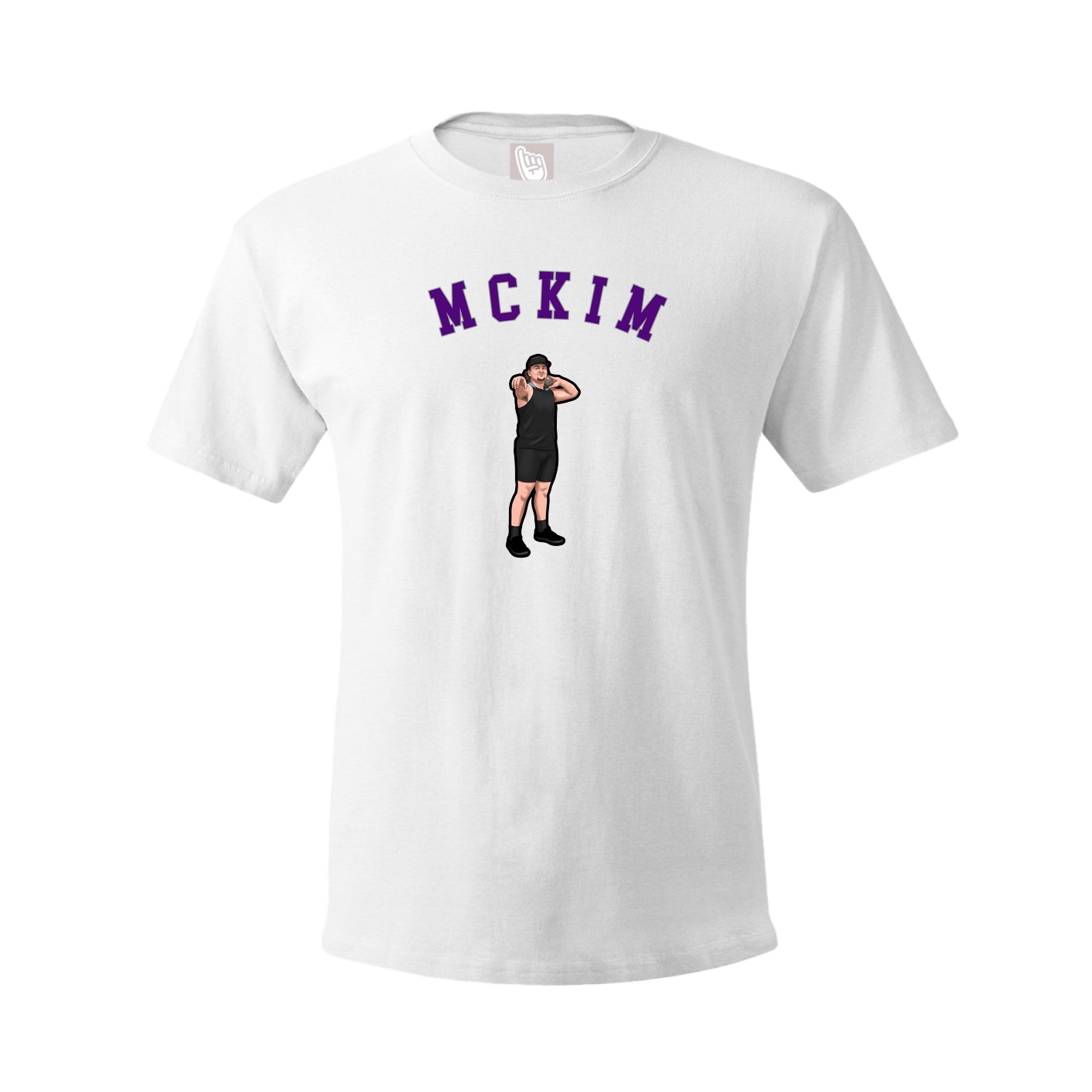 Youth Tee — Shirsey Arch in White