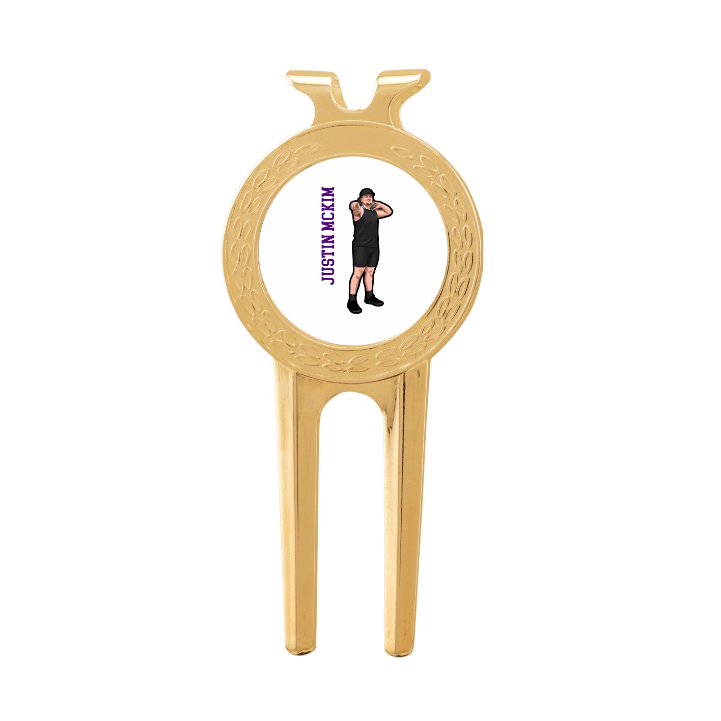 Divot Tool with Ball Marker — Name Vertical in Classic