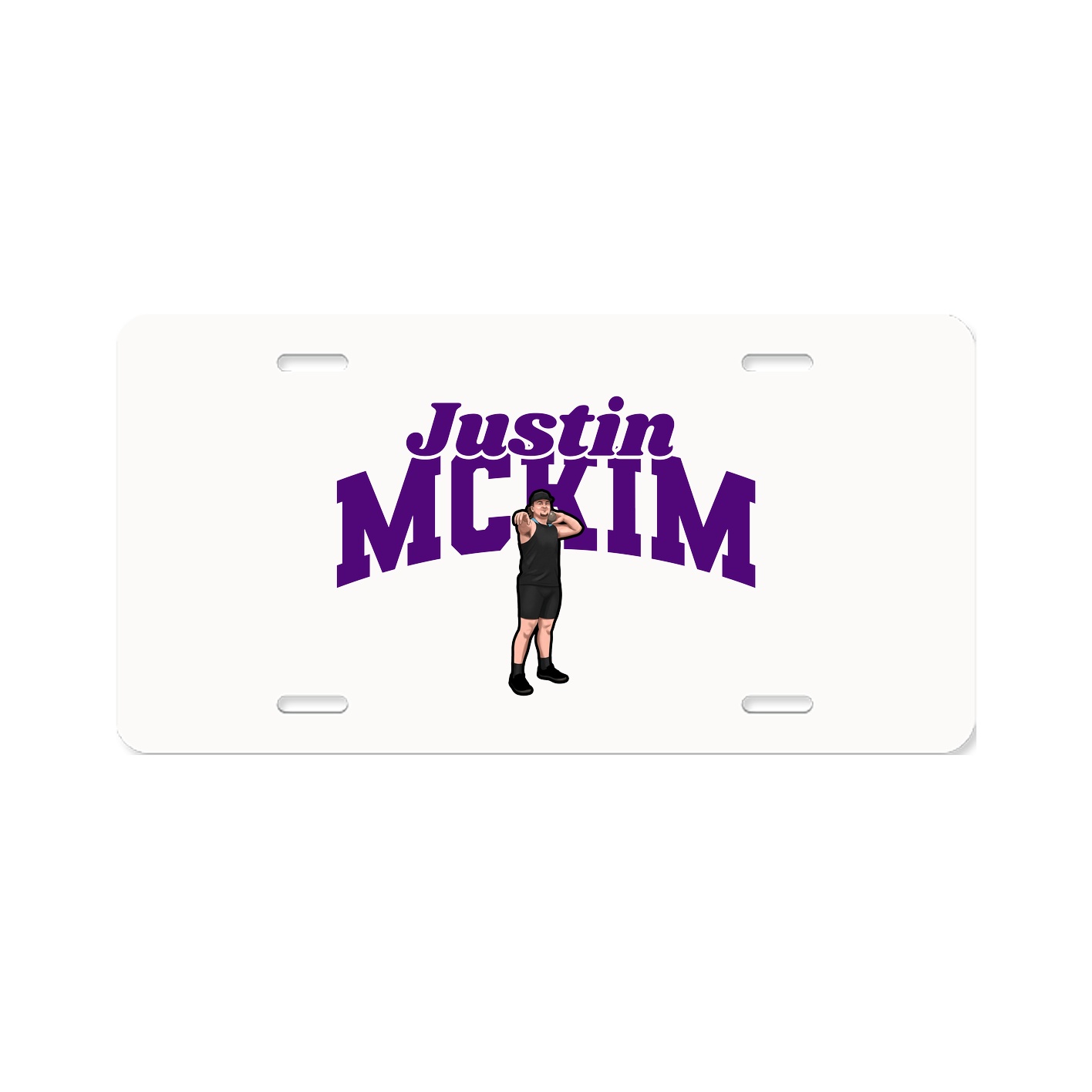 License Plate — Signature Arch in Classic
