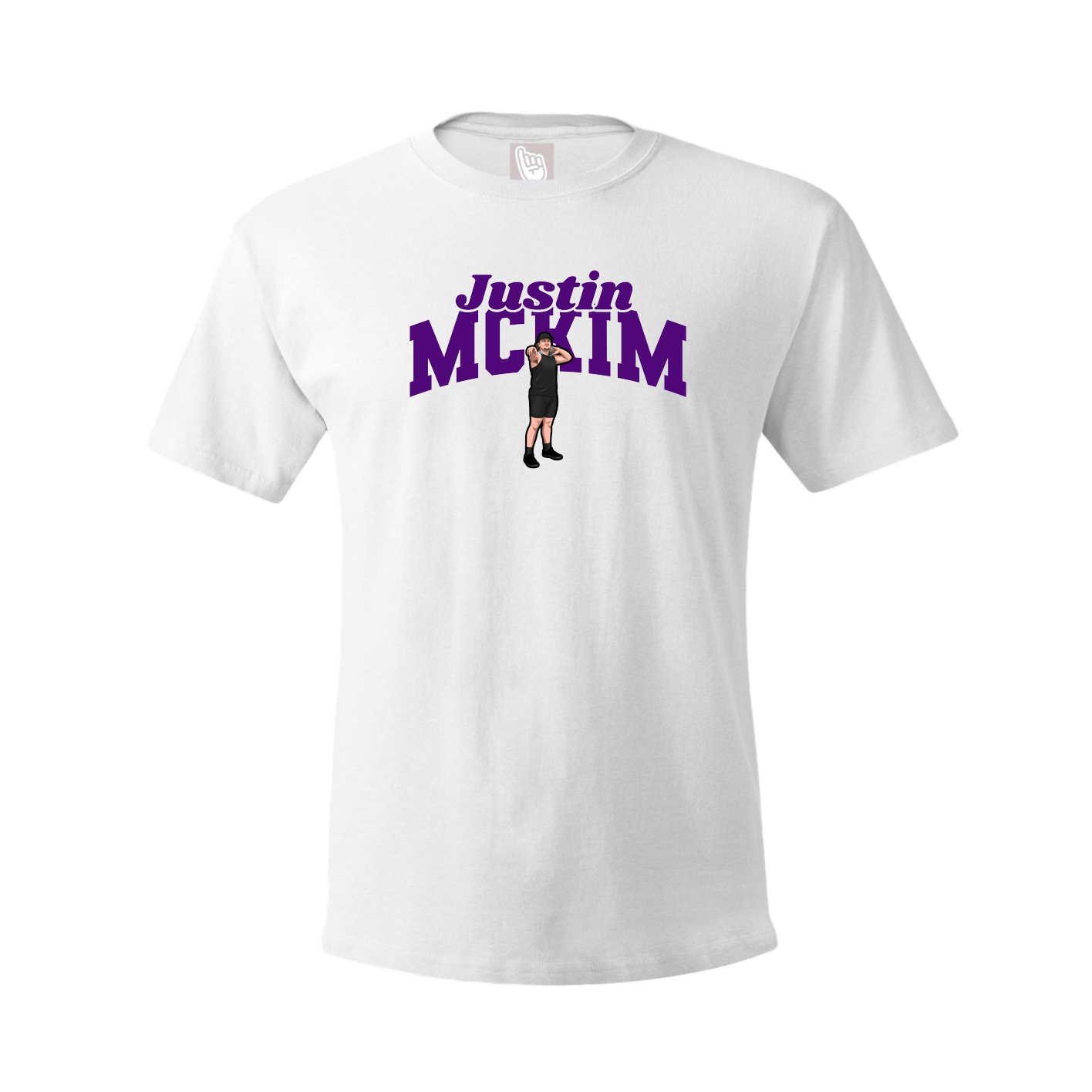 Youth Tee — Signature Arch in White