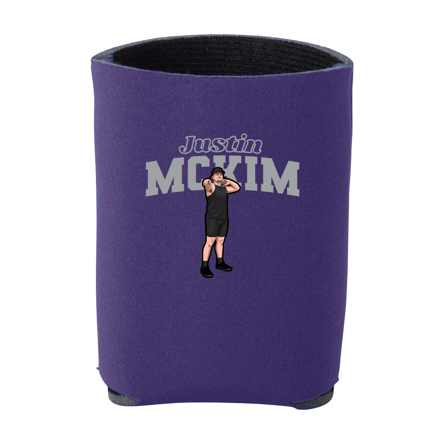 Can Holder — Name Arch in Purple