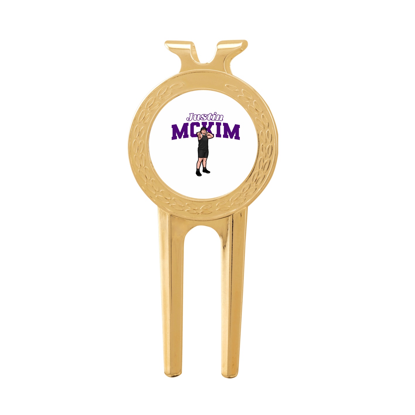 Divot Tool with Ball Marker — Name Arch in Classic