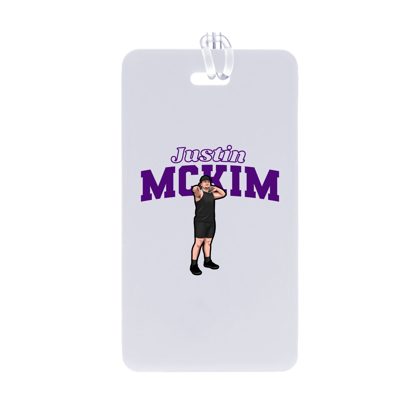 Bag Tag — Name Arch in Classic