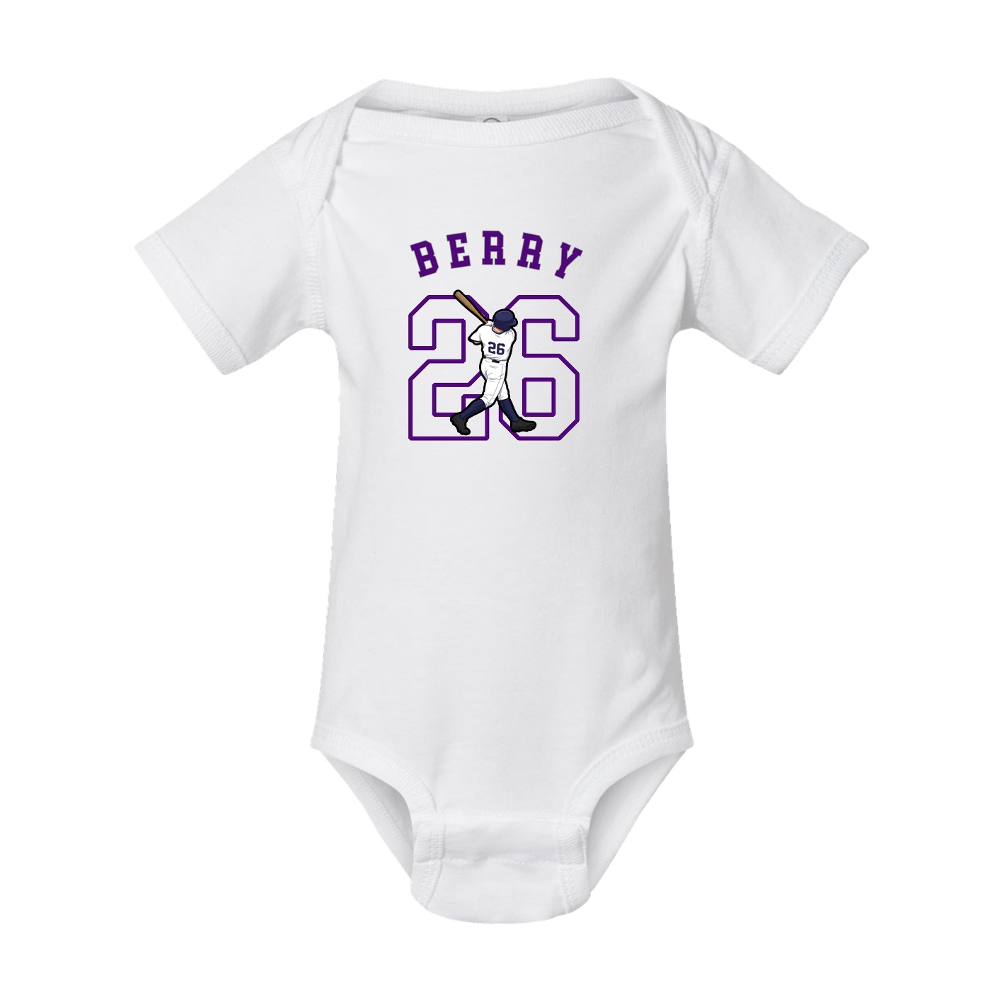 Baby Onesie — Shirsey Arch in White