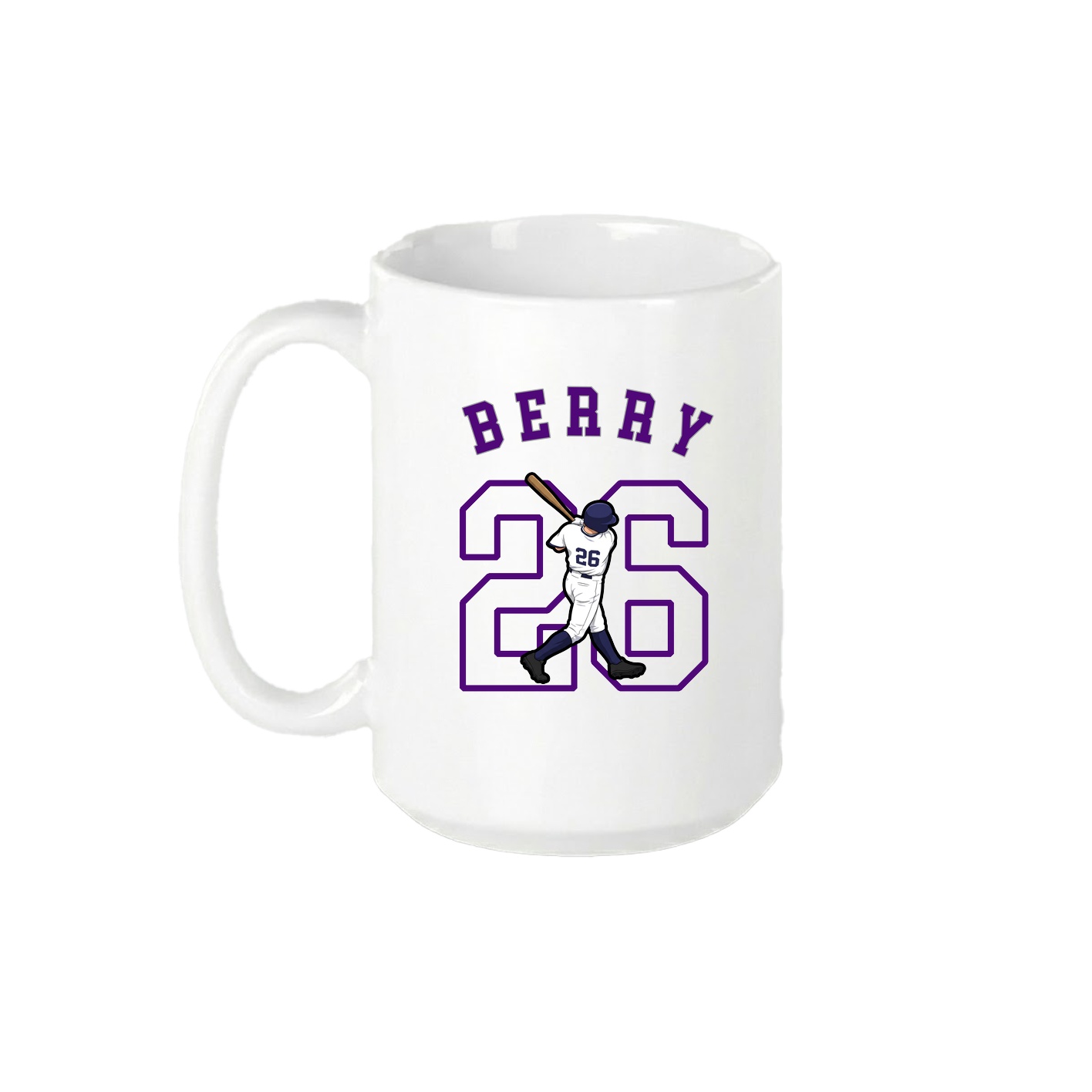 15oz Coffee Mug — Shirsey Arch in White