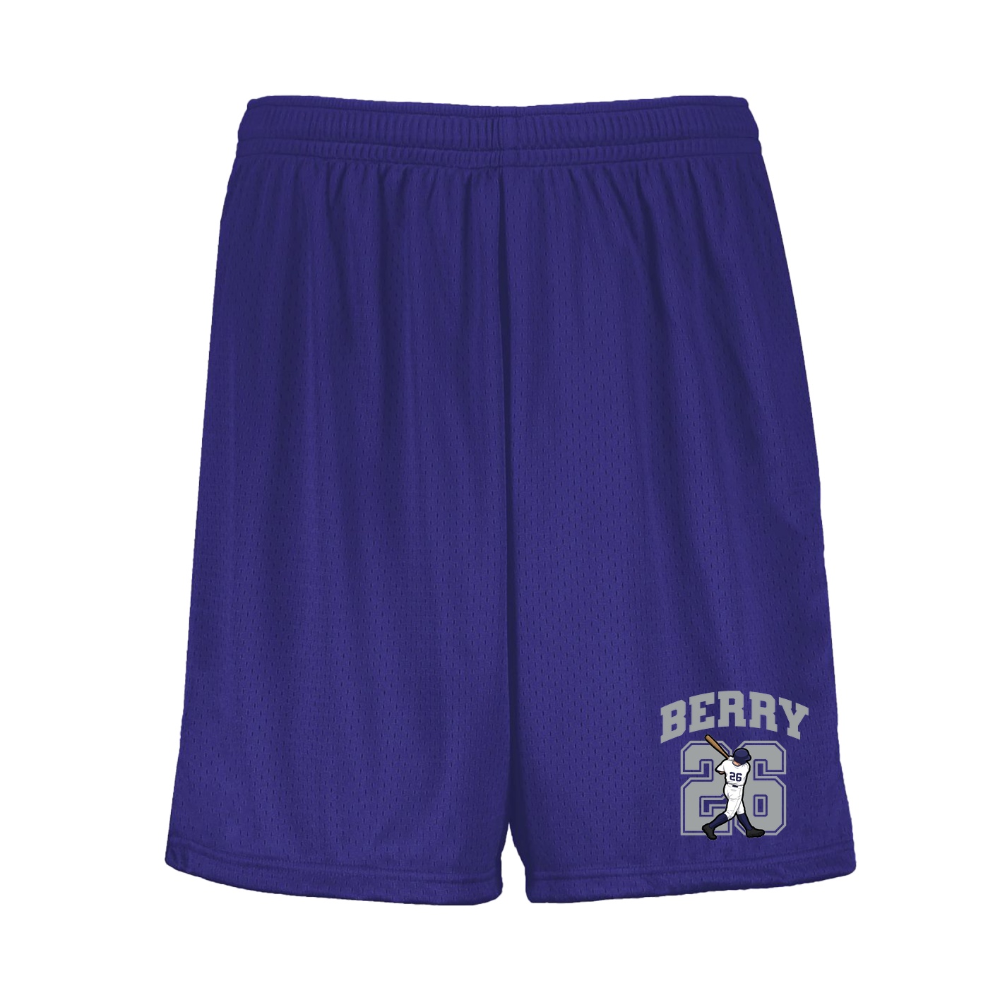 Shorts — Number in Purple