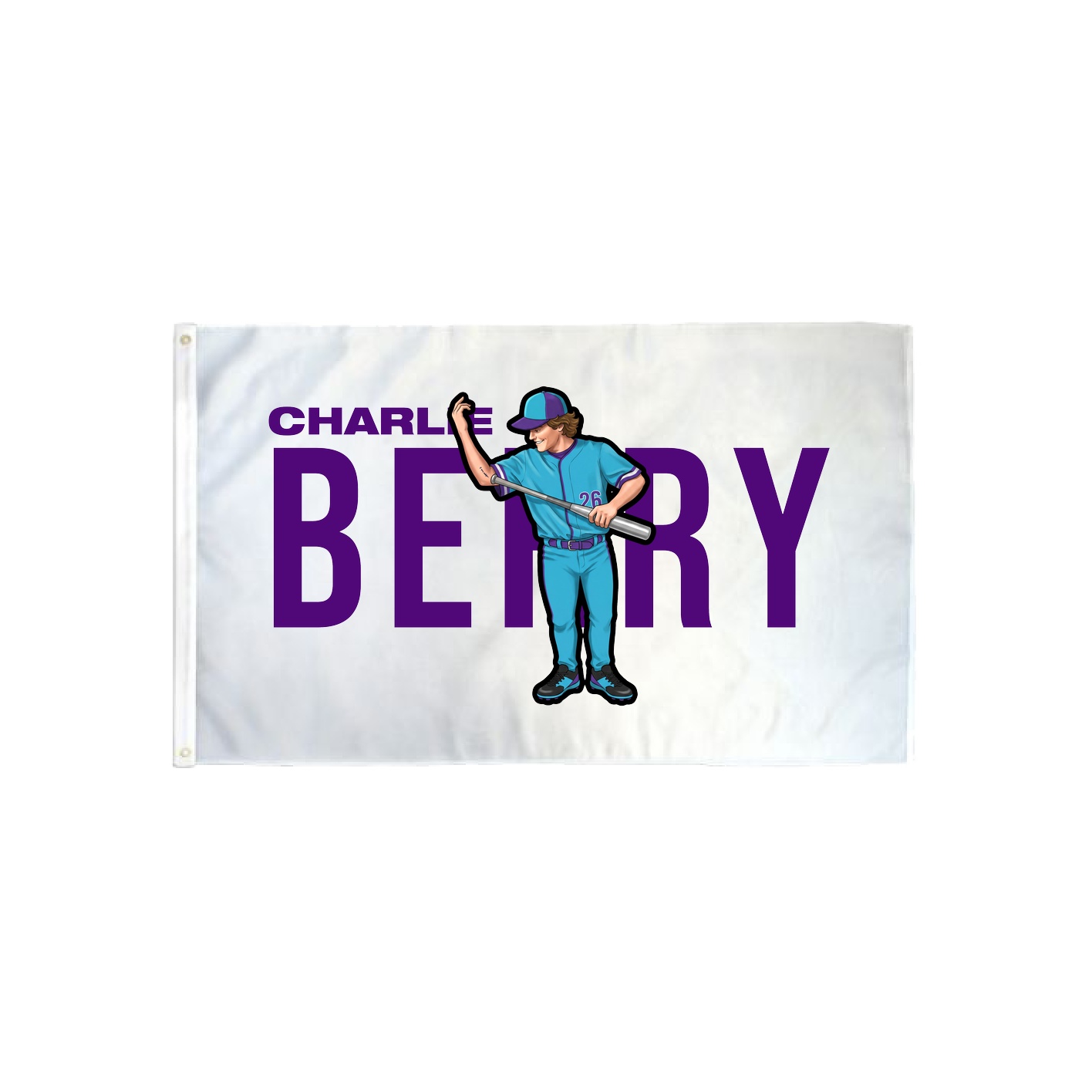 3x5 Flag — Player Name in Classic