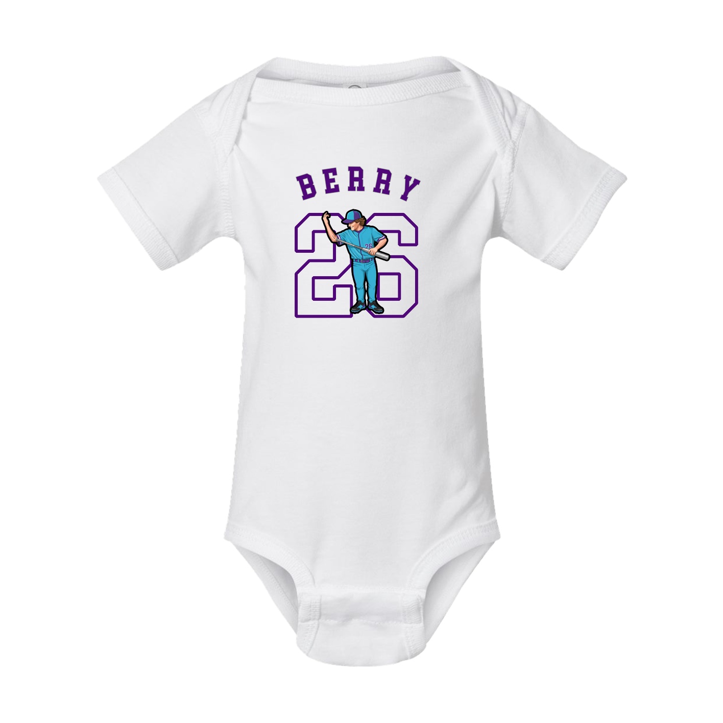 Baby Onesie — Shirsey Arch in White