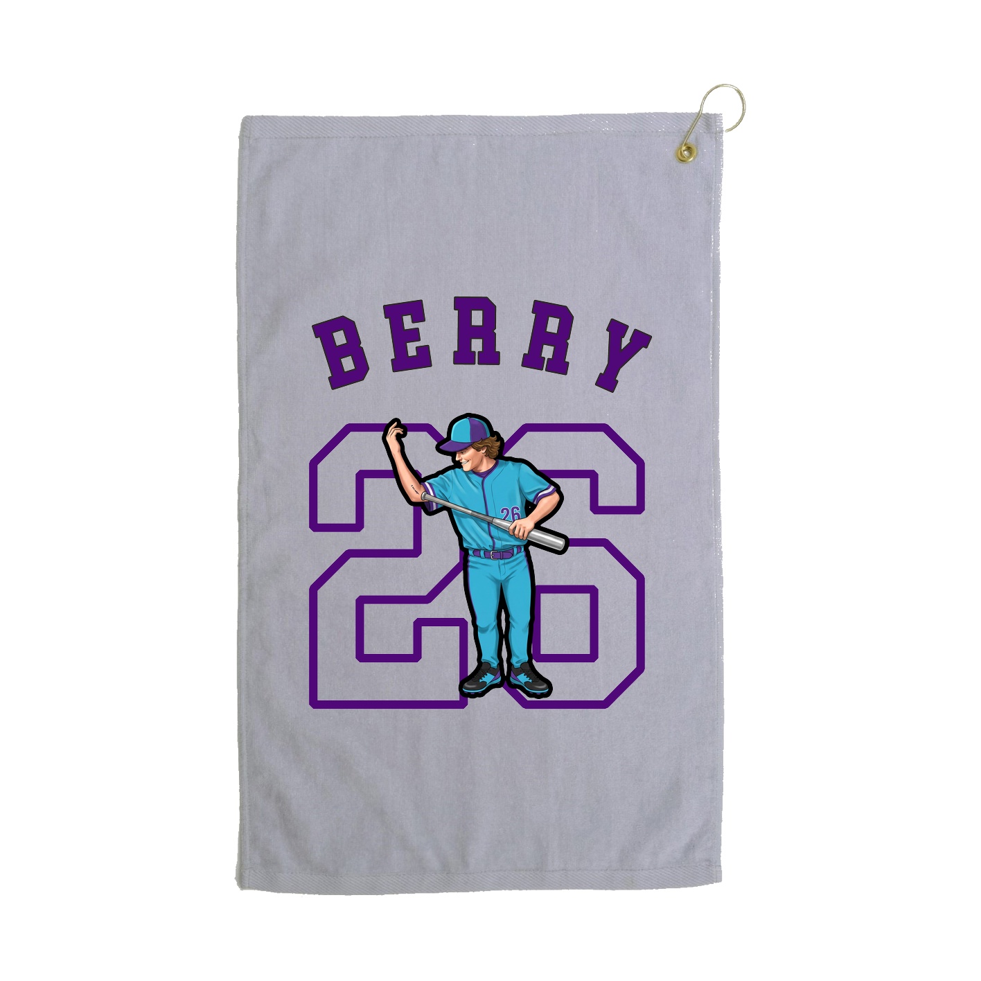Golf Towel — Shirsey Arch in Grey
