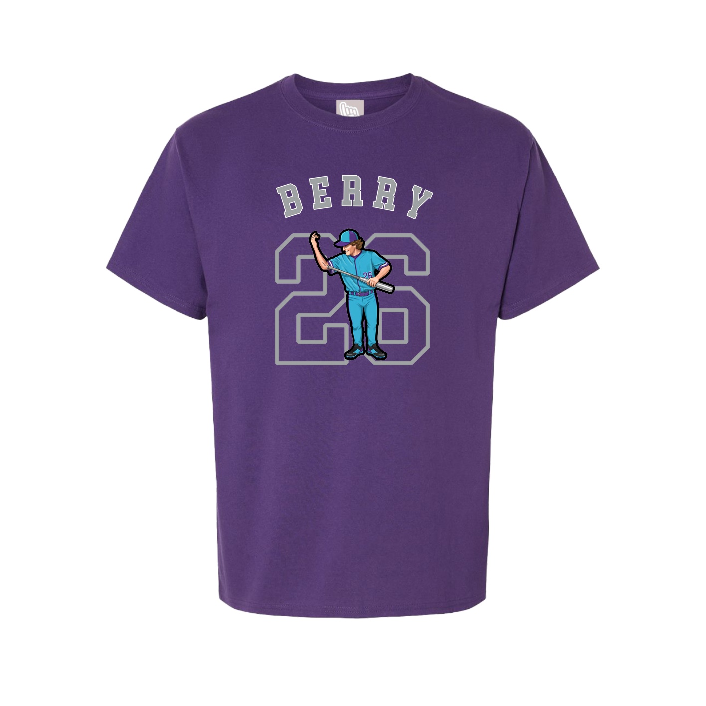 Youth Tee — Shirsey Arch in Purple