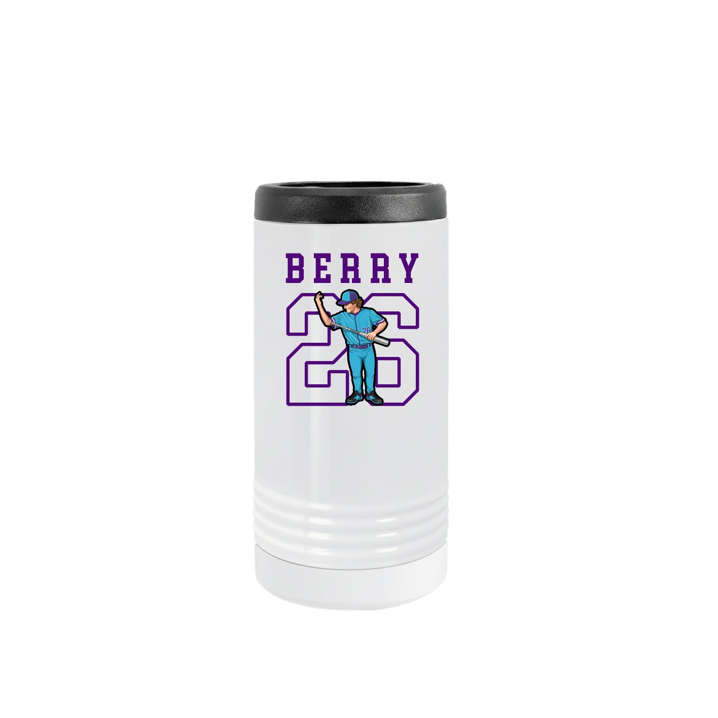 Slim Beverage Holder — Shirsey in White