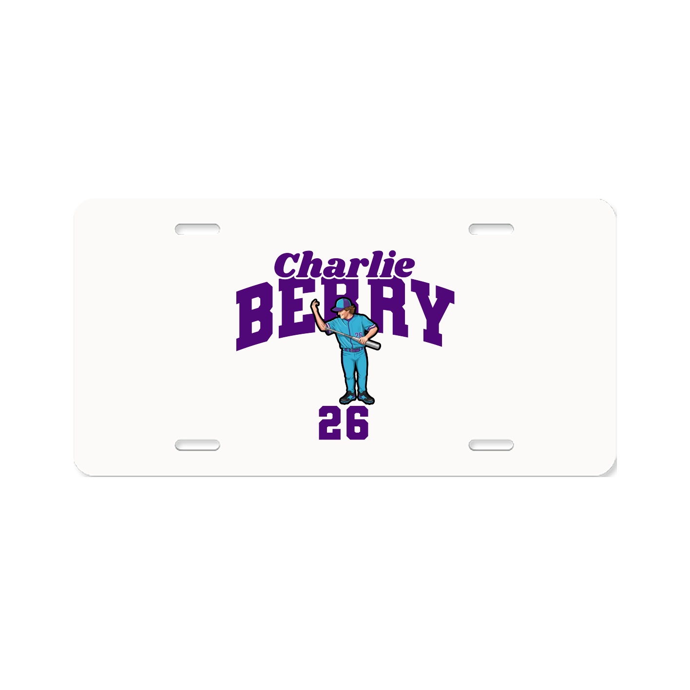 License Plate — Signature Arch in Classic