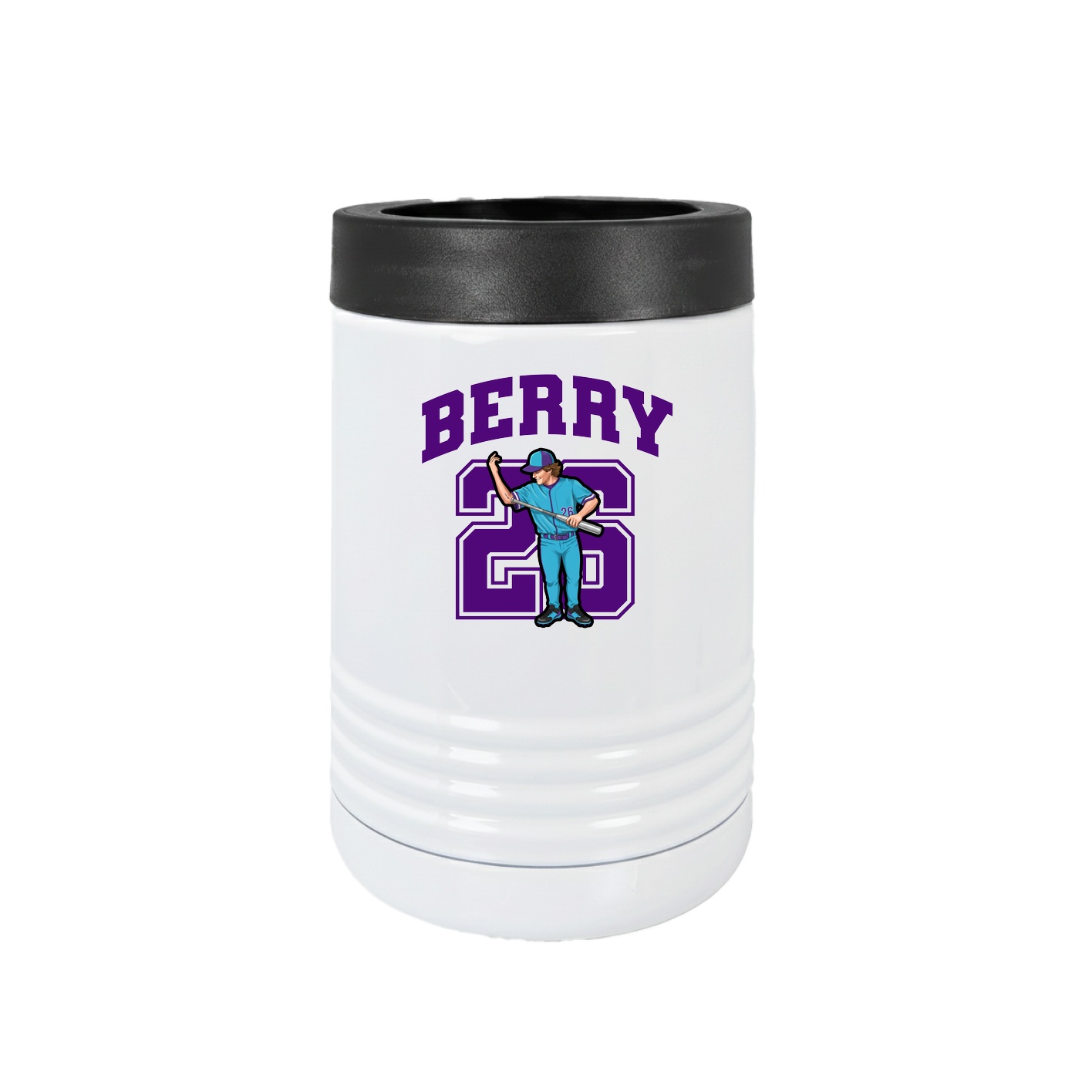 Beverage Holder — Number in White