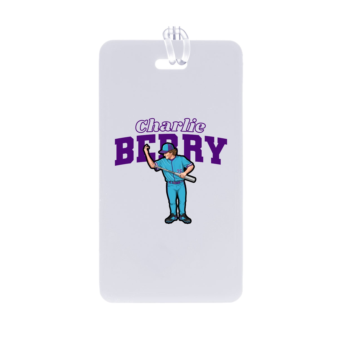 Bag Tag — Name Arch in Classic