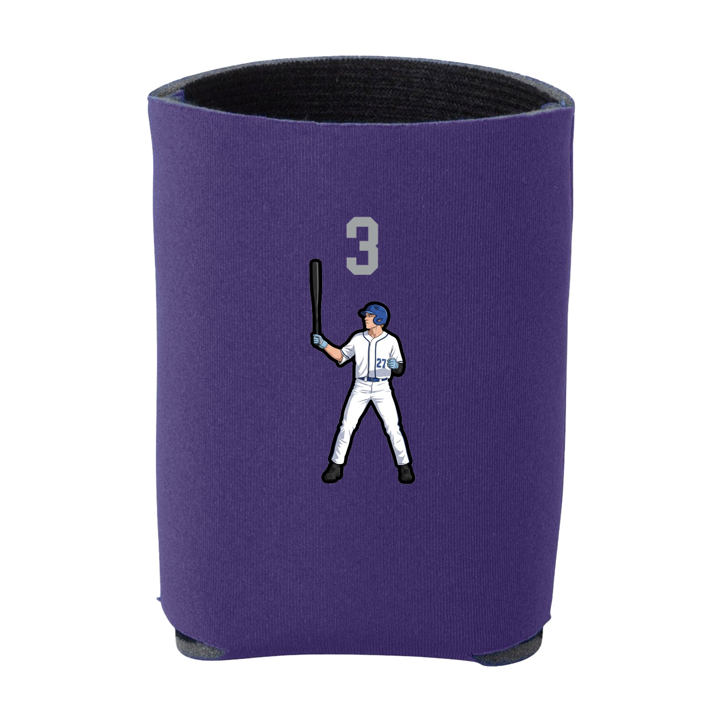Can Holder — Number Top in Purple