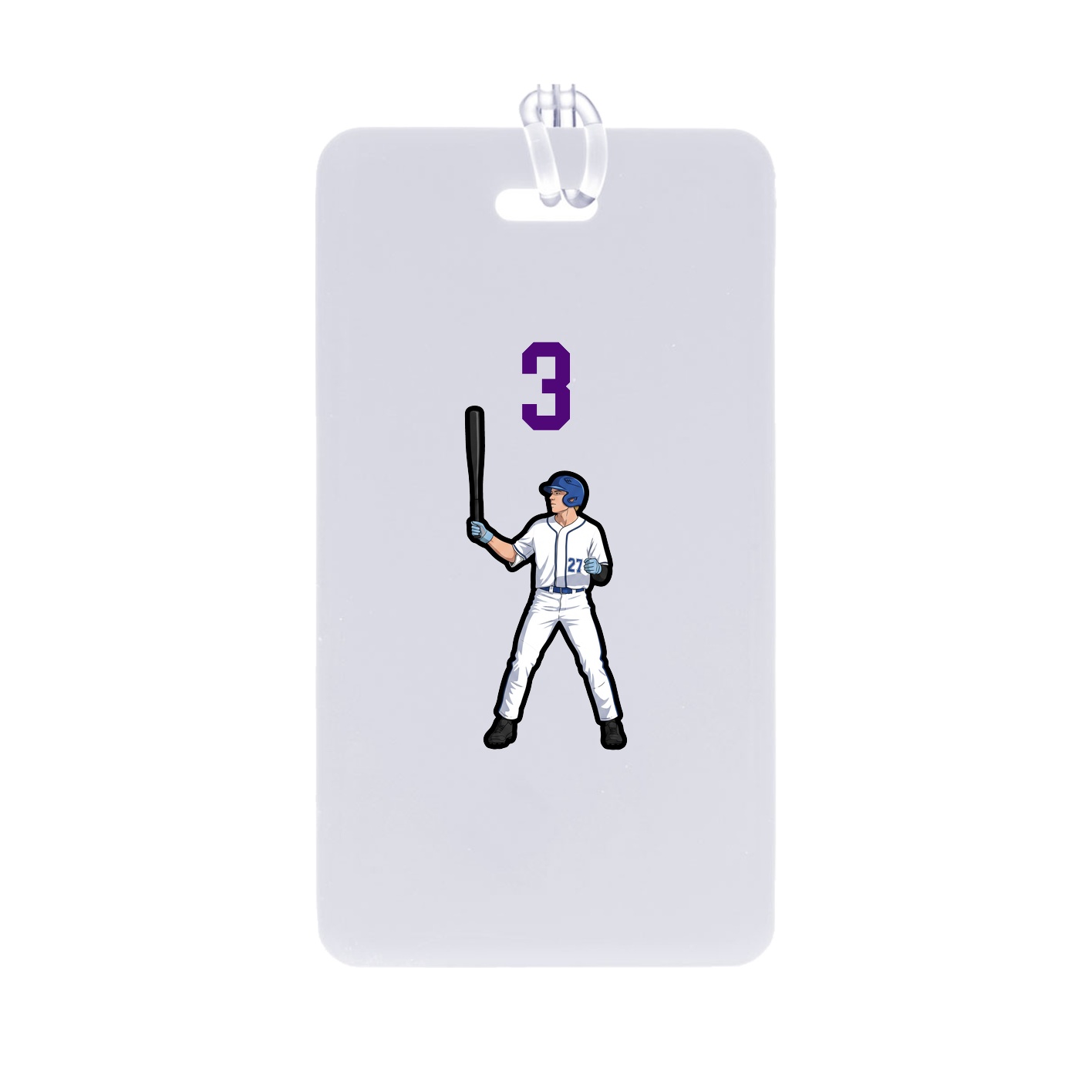 Bag Tag — Number Top in Classic