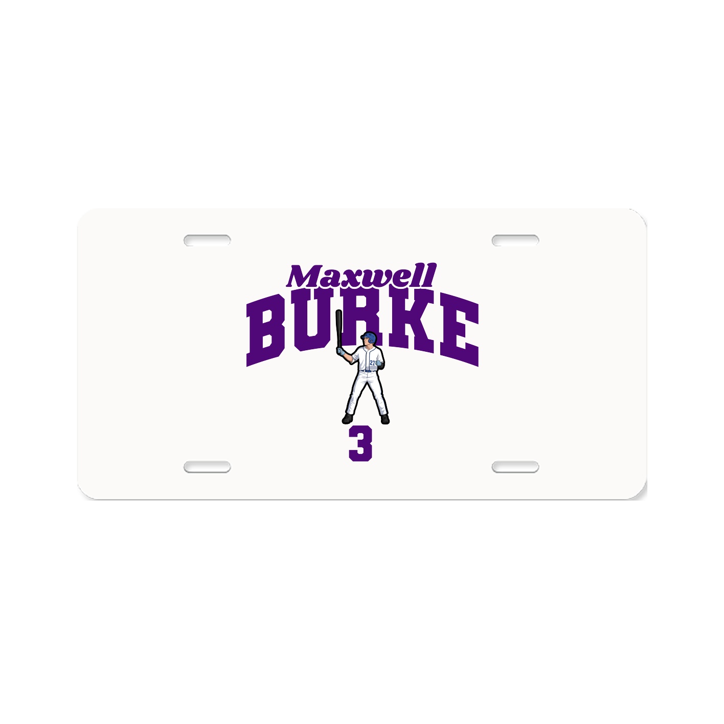 License Plate — Signature Arch in Classic