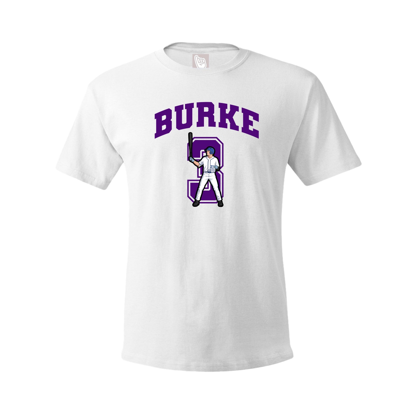 Tee — Number in White