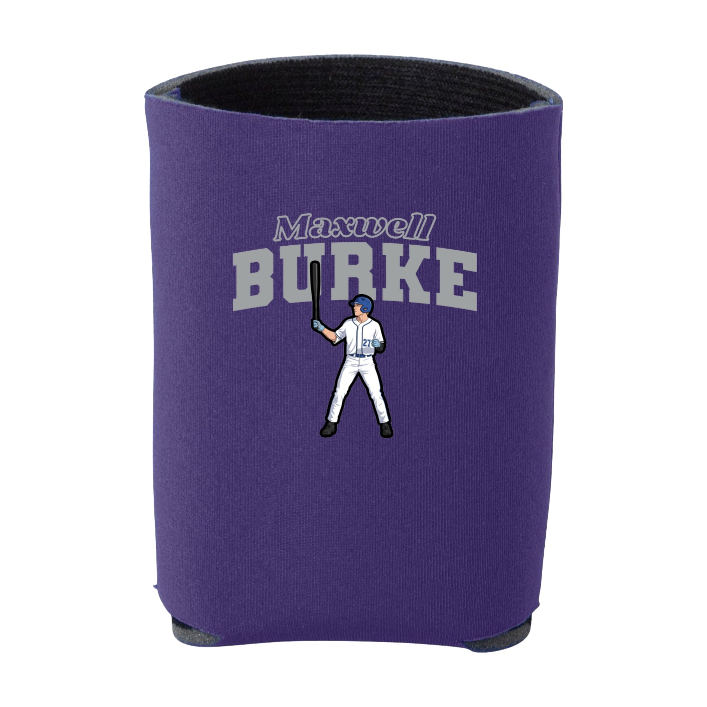 Can Holder — Name Arch in Purple