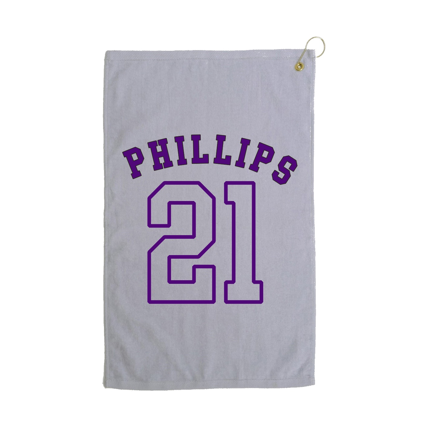 Golf Towel — Shirsey Arch in Grey