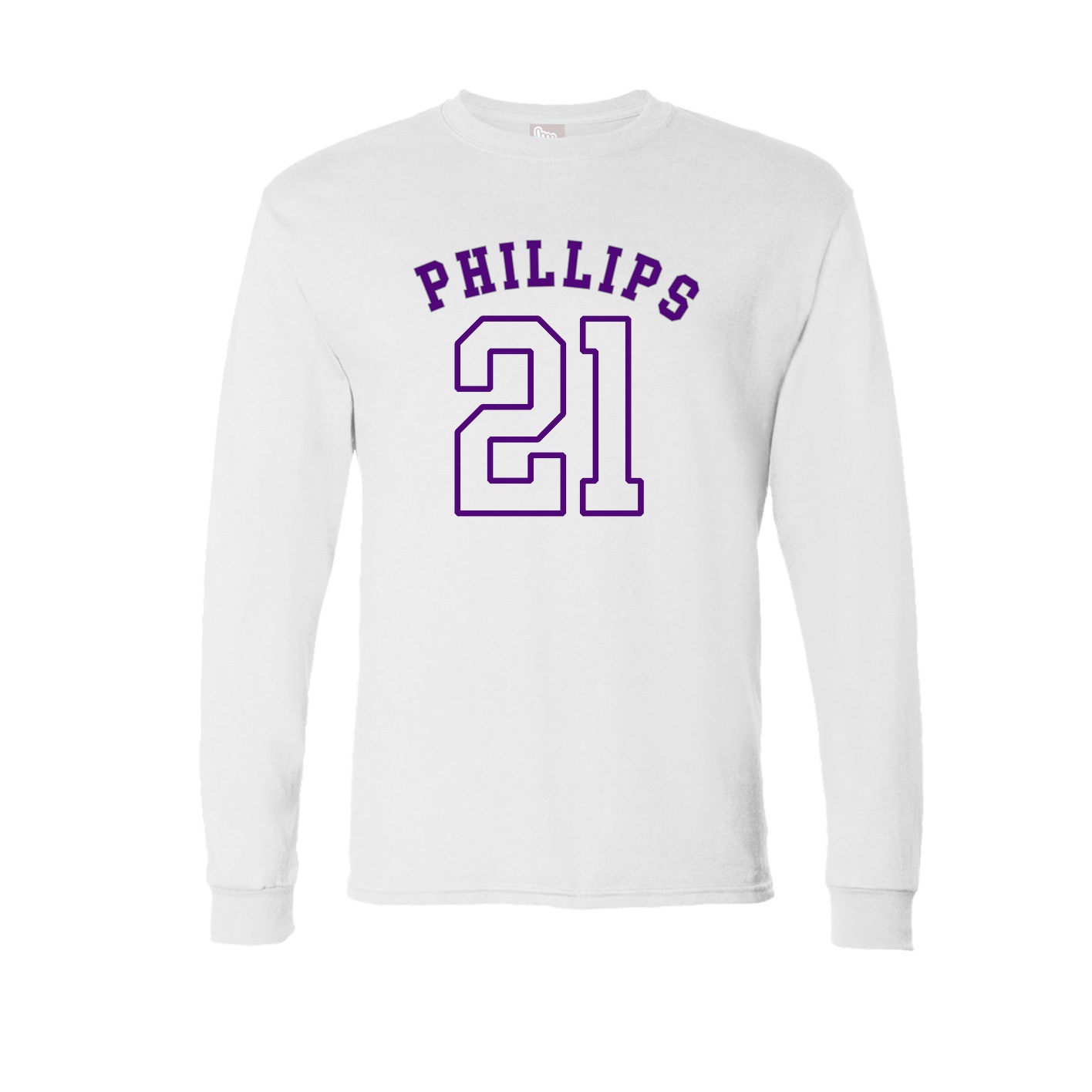 Long Sleeve Tee — Shirsey Arch in White