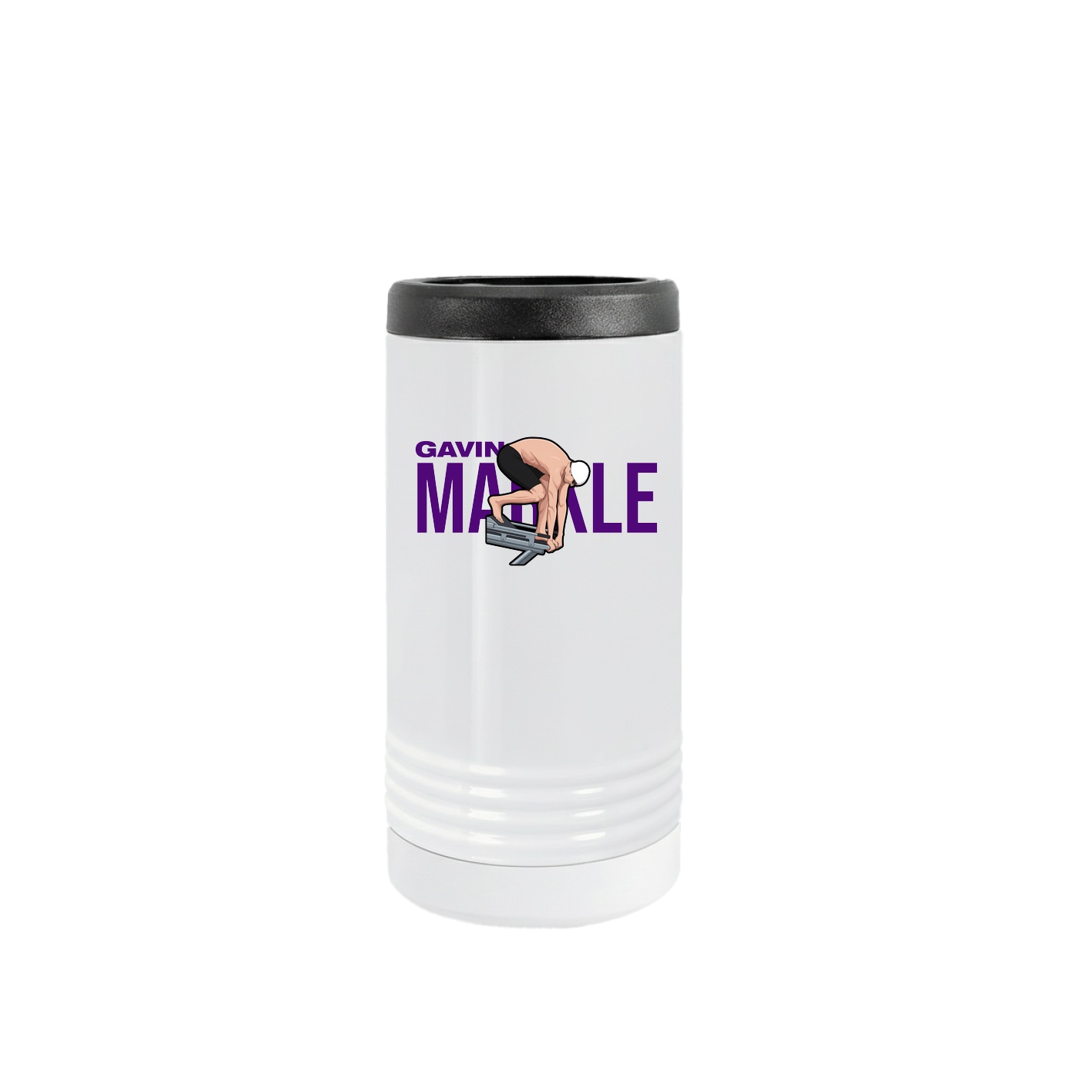 Slim Beverage Holder — Player Name in White