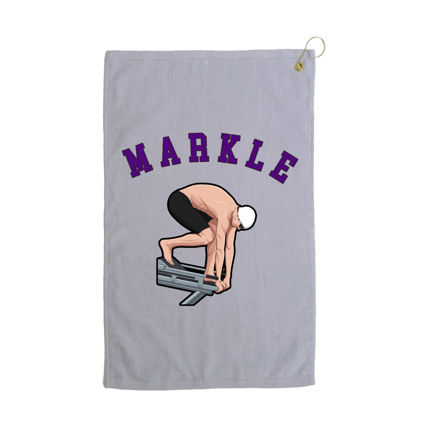 Golf Towel — Shirsey Arch in Grey