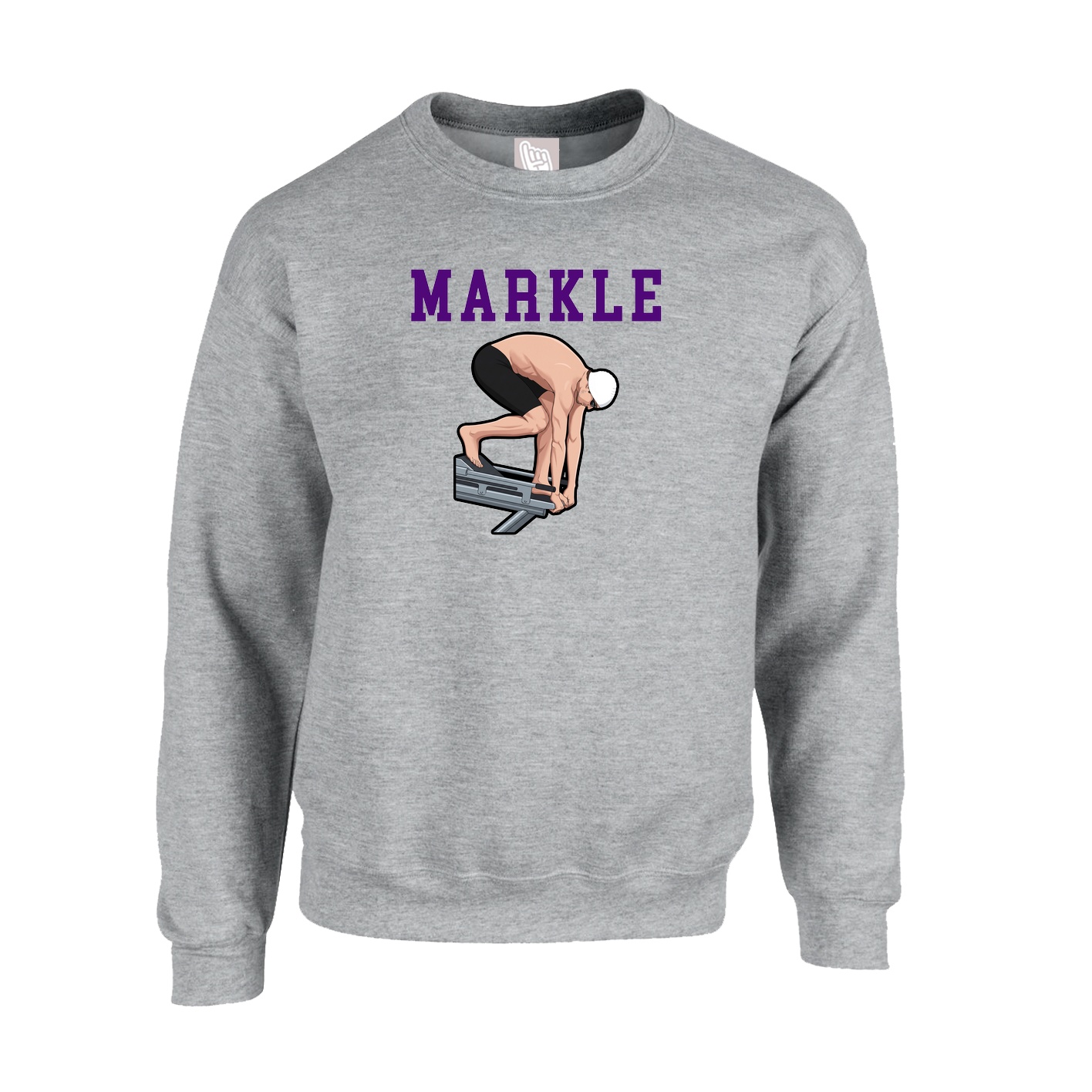 Fleece Crew — Shirsey in Grey