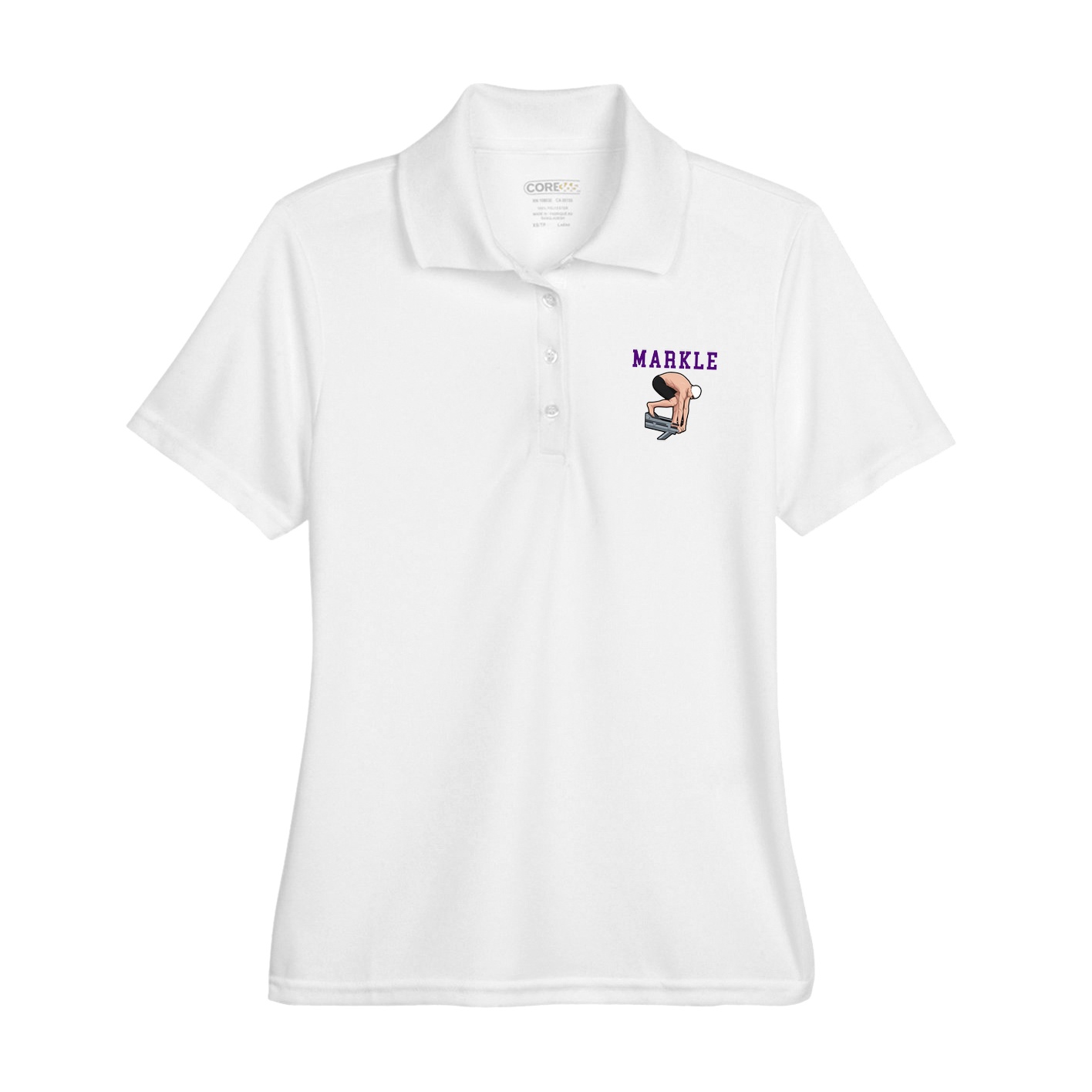 Womens Performance Polo — Shirsey in White