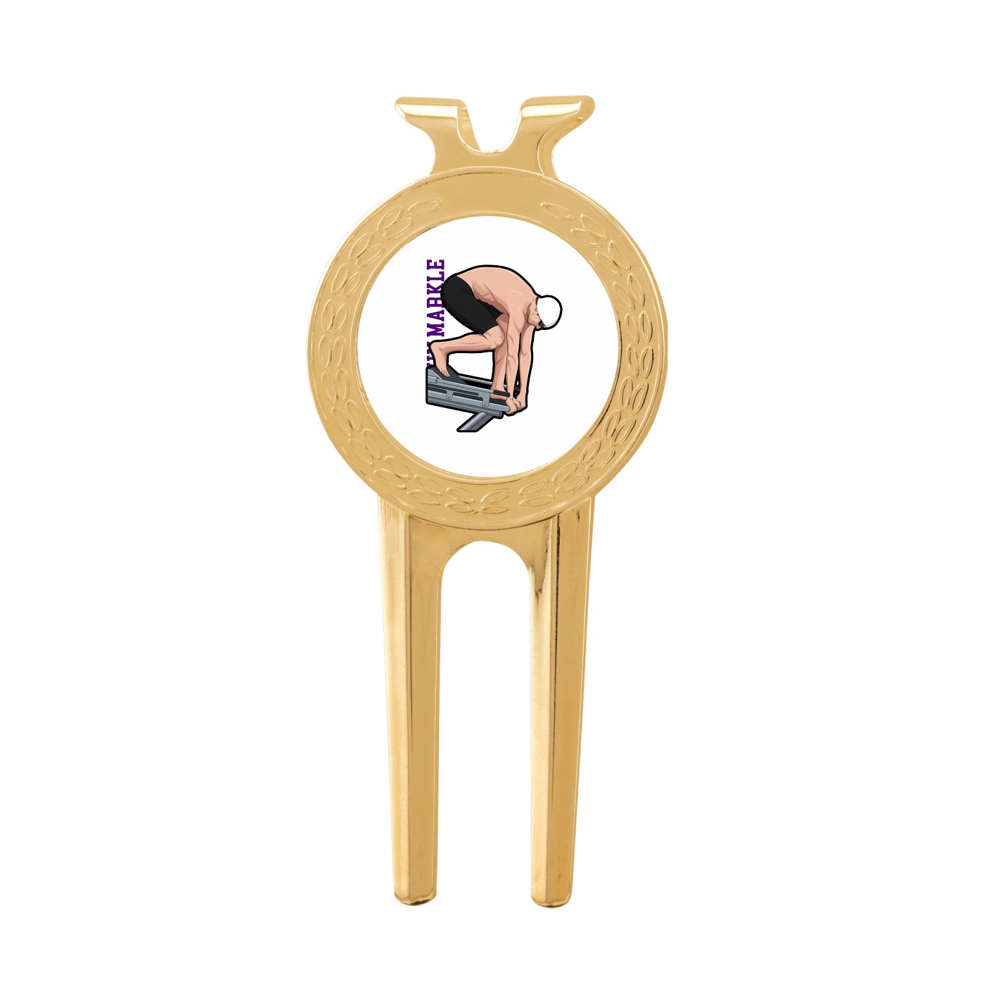 Divot Tool with Ball Marker — Name Vertical in Classic