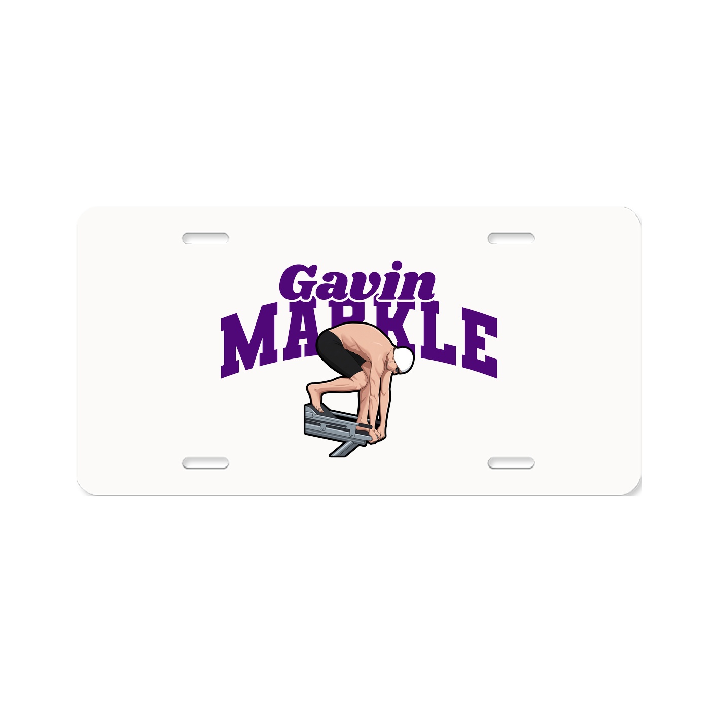 License Plate — Signature Arch in Classic